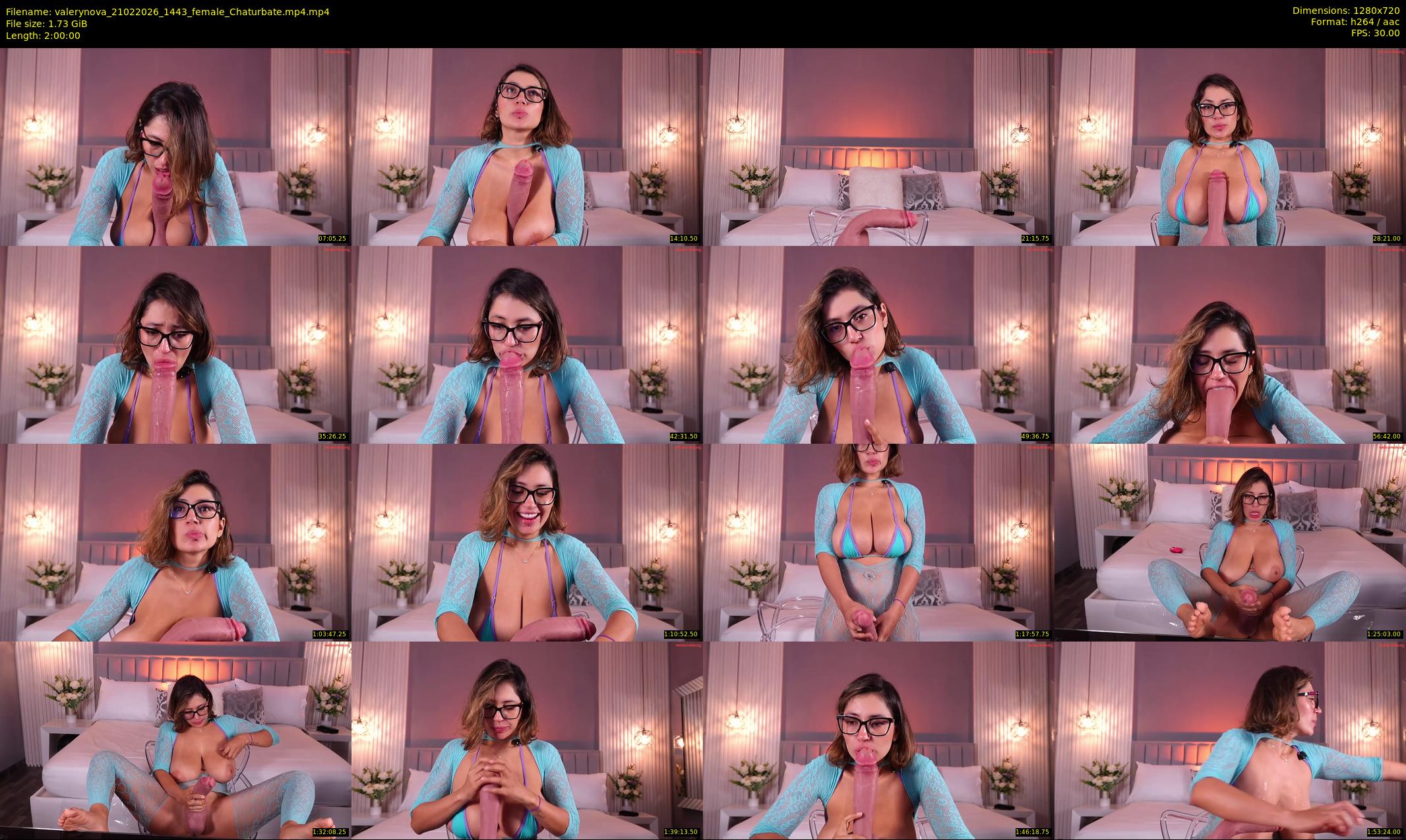 valerynova — 120 minute Chaturbate female cam show recording, 720p, Feb 21, 2026