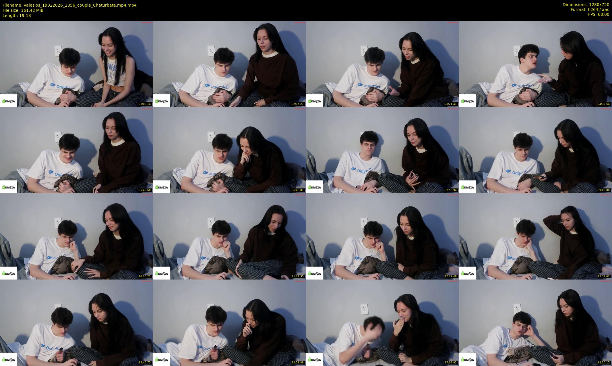 valesios — 20 minute Chaturbate male cam show recording, 720p, Feb 19, 2026