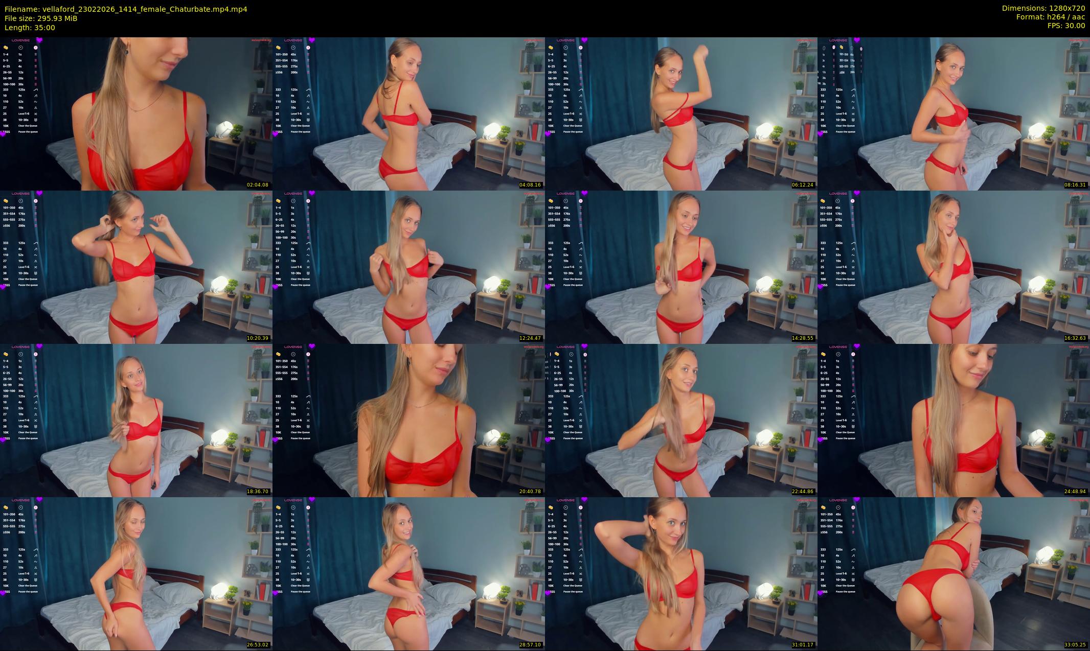 vellaford — 35 minute Chaturbate female cam show recording, 720p, Feb 23, 2026