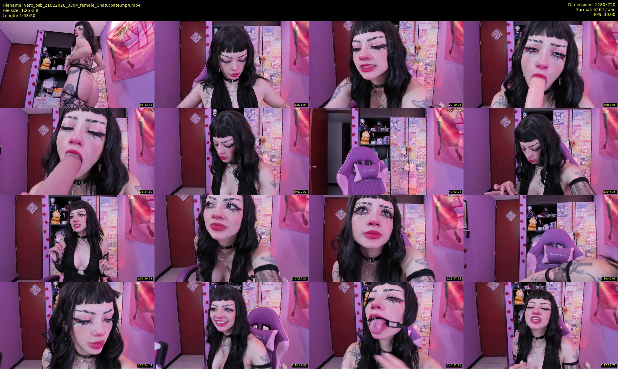 vero_osb — 114 minute Chaturbate female cam show recording, 720p, Feb 21, 2026