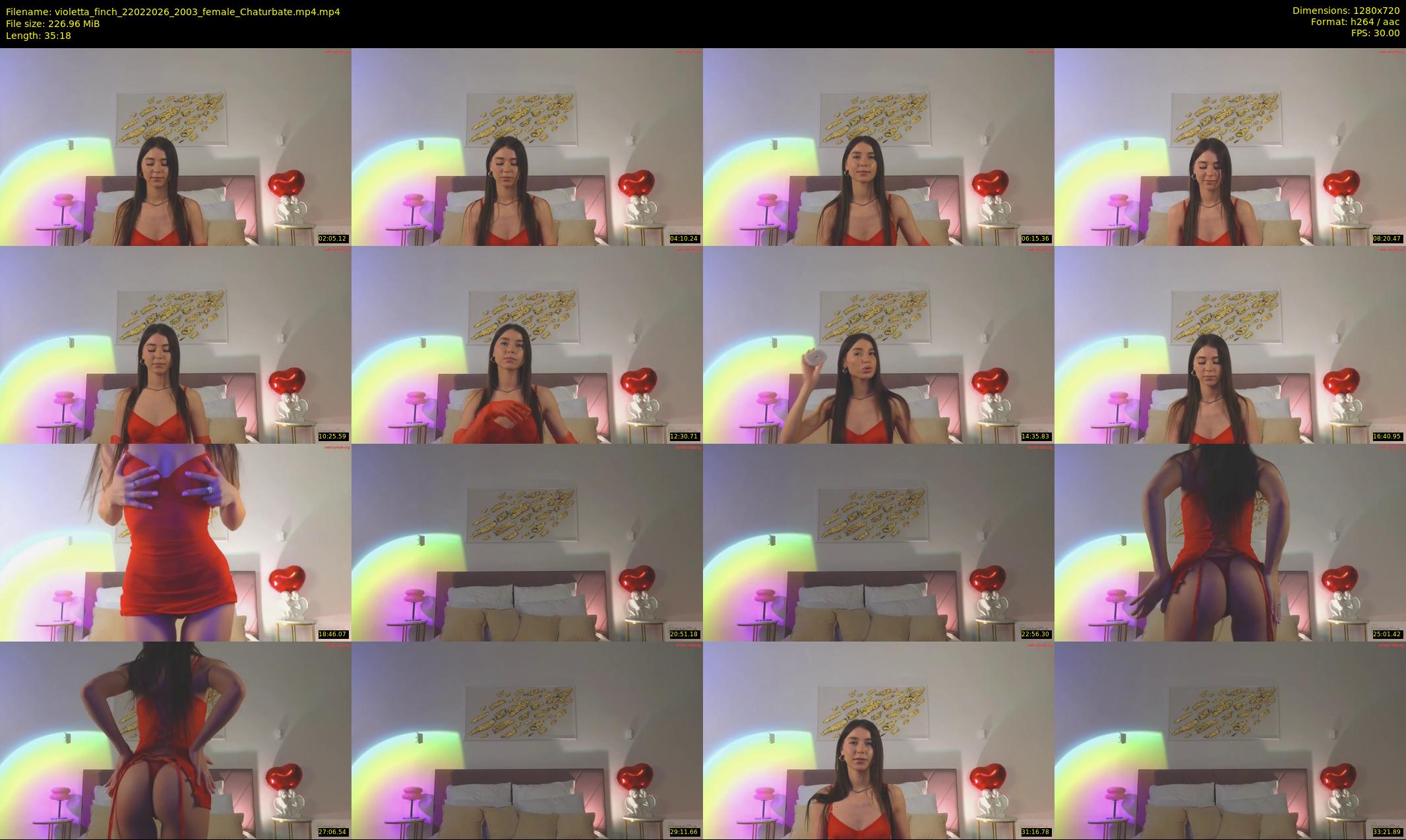 violetta_finch — 36 minute Chaturbate female cam show recording, 720p, Feb 22, 2026