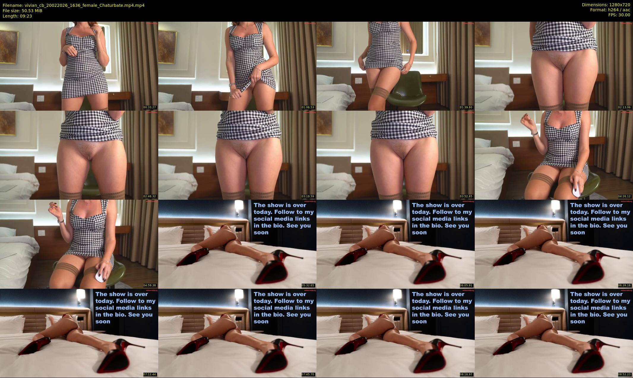 vivian_cb — 10 minute Chaturbate female cam show recording, 720p, Feb 20, 2026