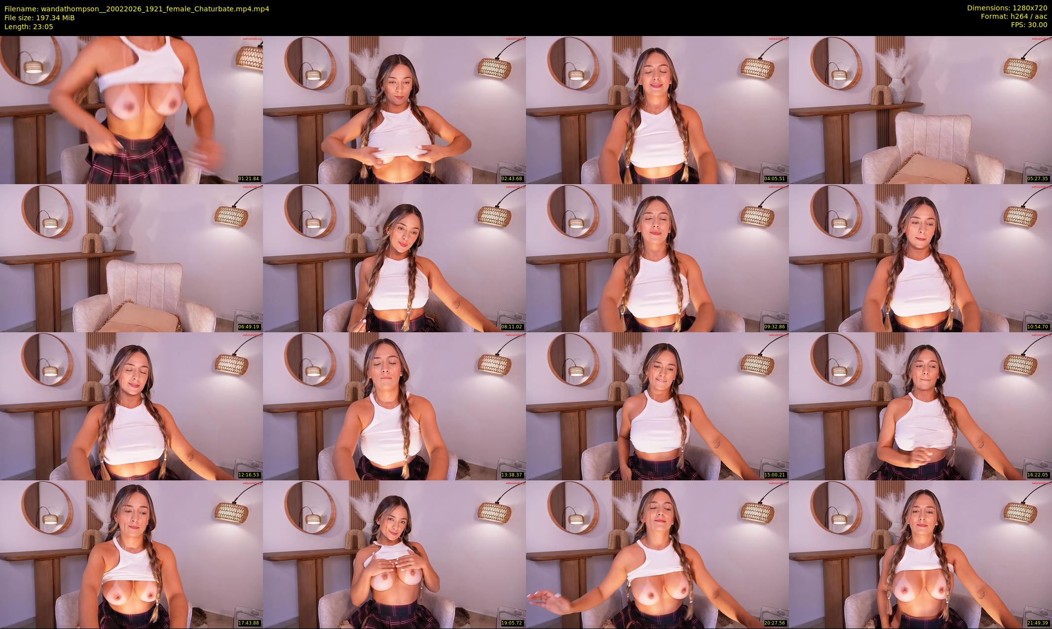 wandathompson_ — 24 minute Chaturbate female cam show recording, 720p, Feb 20, 2026