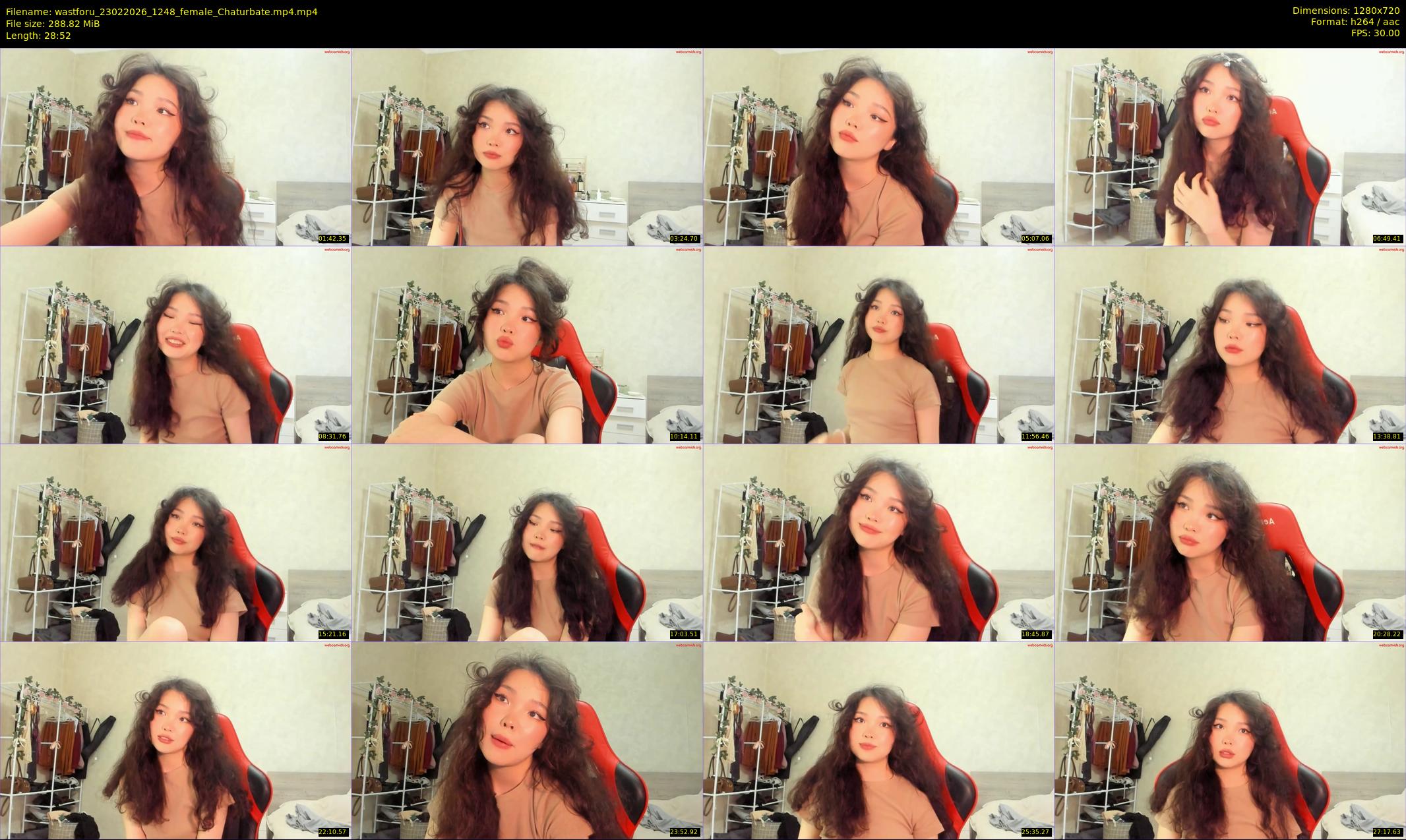 wastforu — 29 minute Chaturbate female cam show recording, 720p, Feb 23, 2026