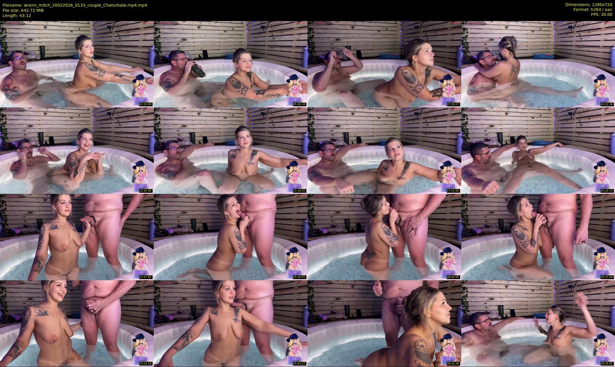 wrenn_mitch — 44 minute Chaturbate couple cam show recording, 720p, Feb 20, 2026