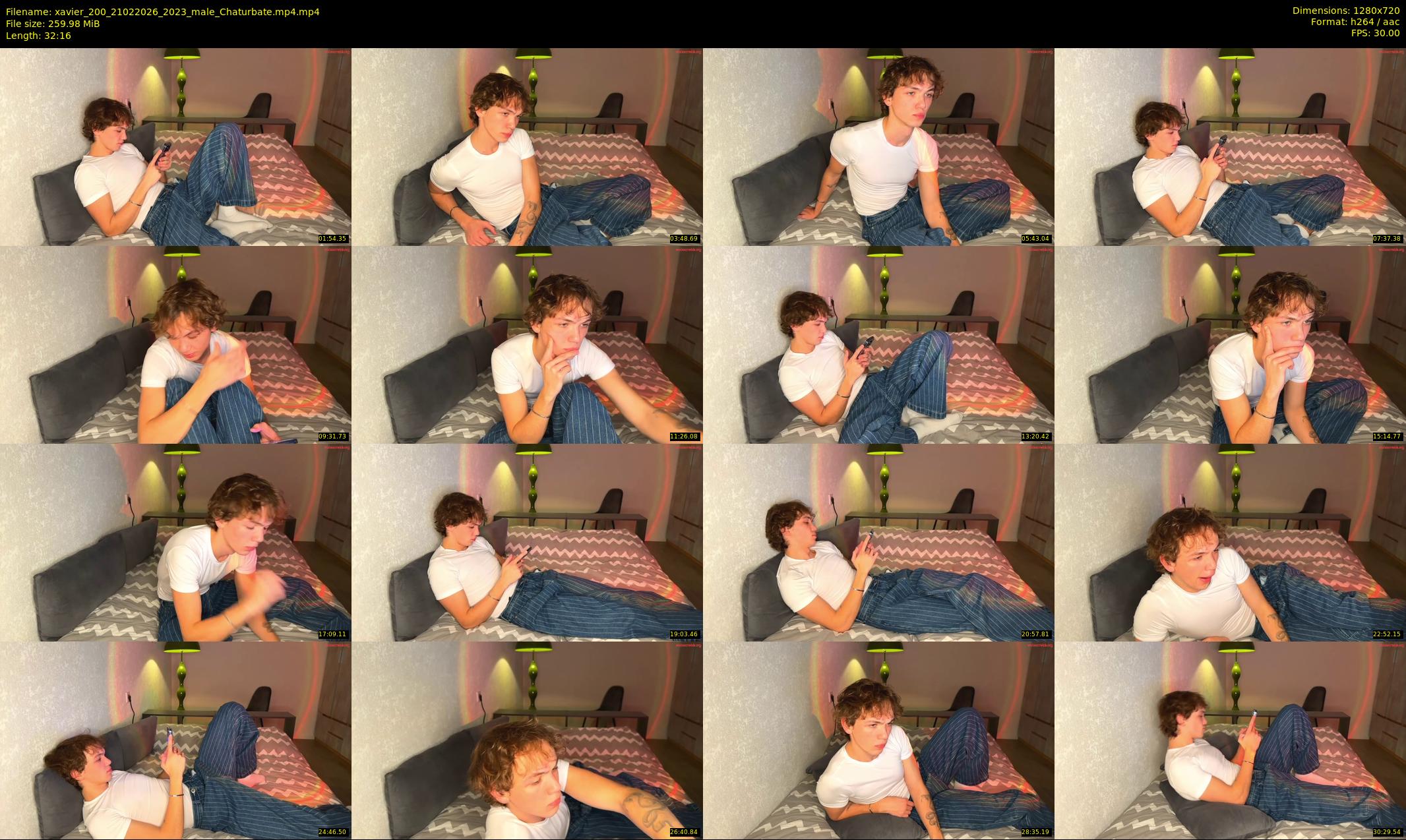 xavier_200 — 33 minute Chaturbate male cam show recording, 720p, Feb 21, 2026