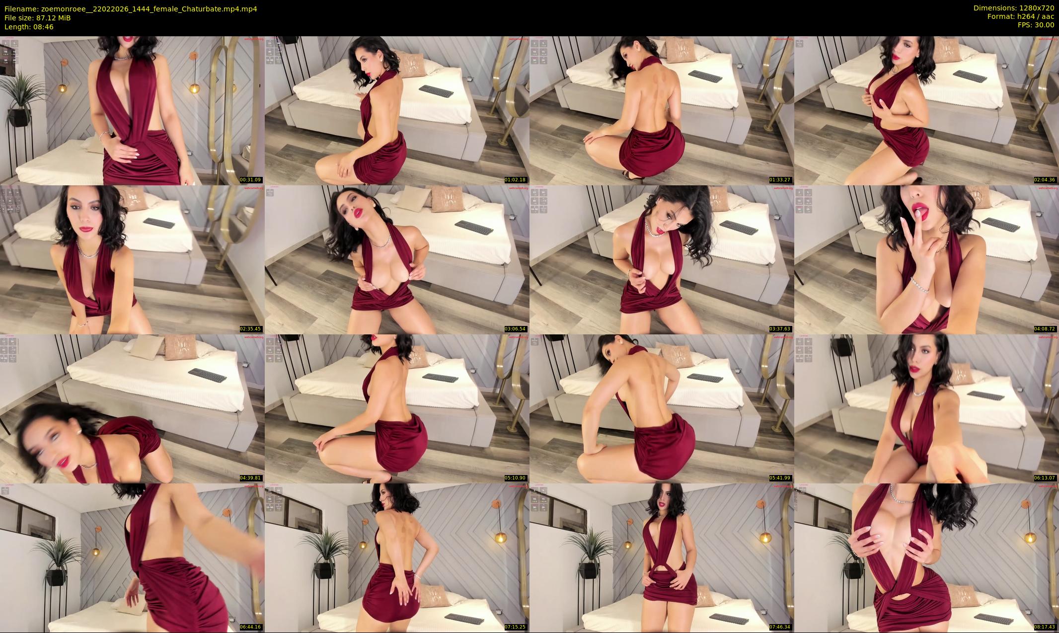 zoemonroee_ — 9 minute Chaturbate female cam show recording, 720p, Feb 22, 2026