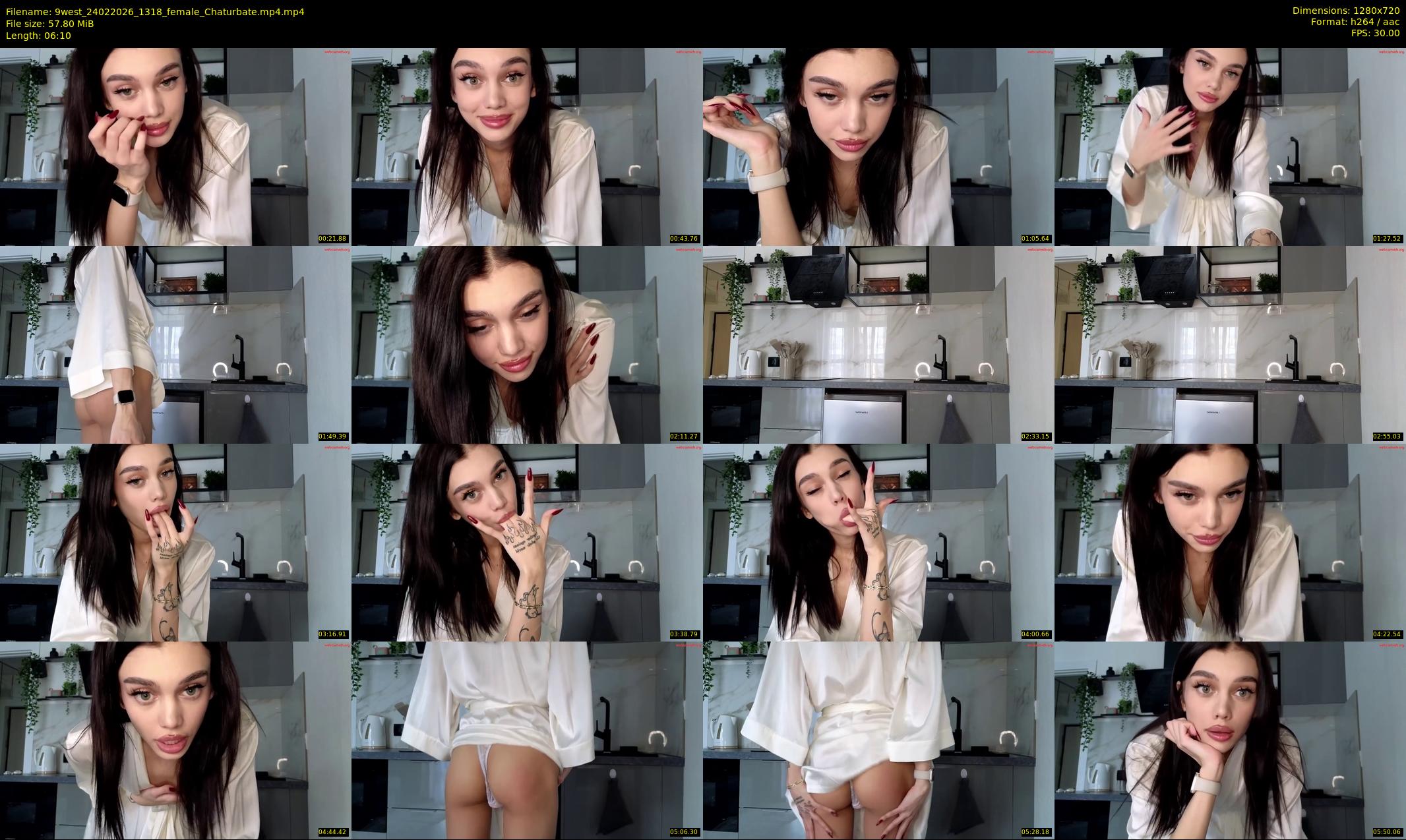 9west — 7 minute Chaturbate female cam show recording, 720p, Feb 24, 2026