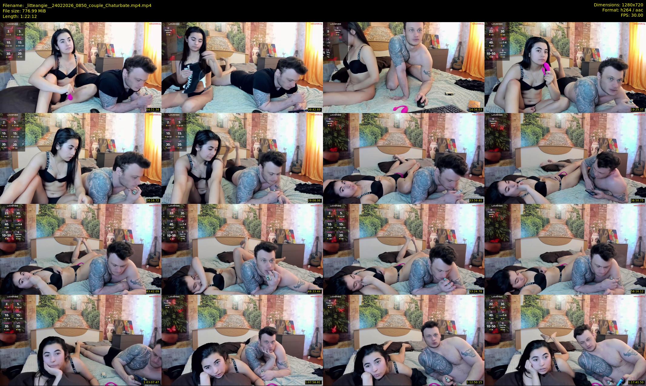 _litteangie_ — 83 minute Chaturbate couple cam show recording, 720p, Feb 24, 2026