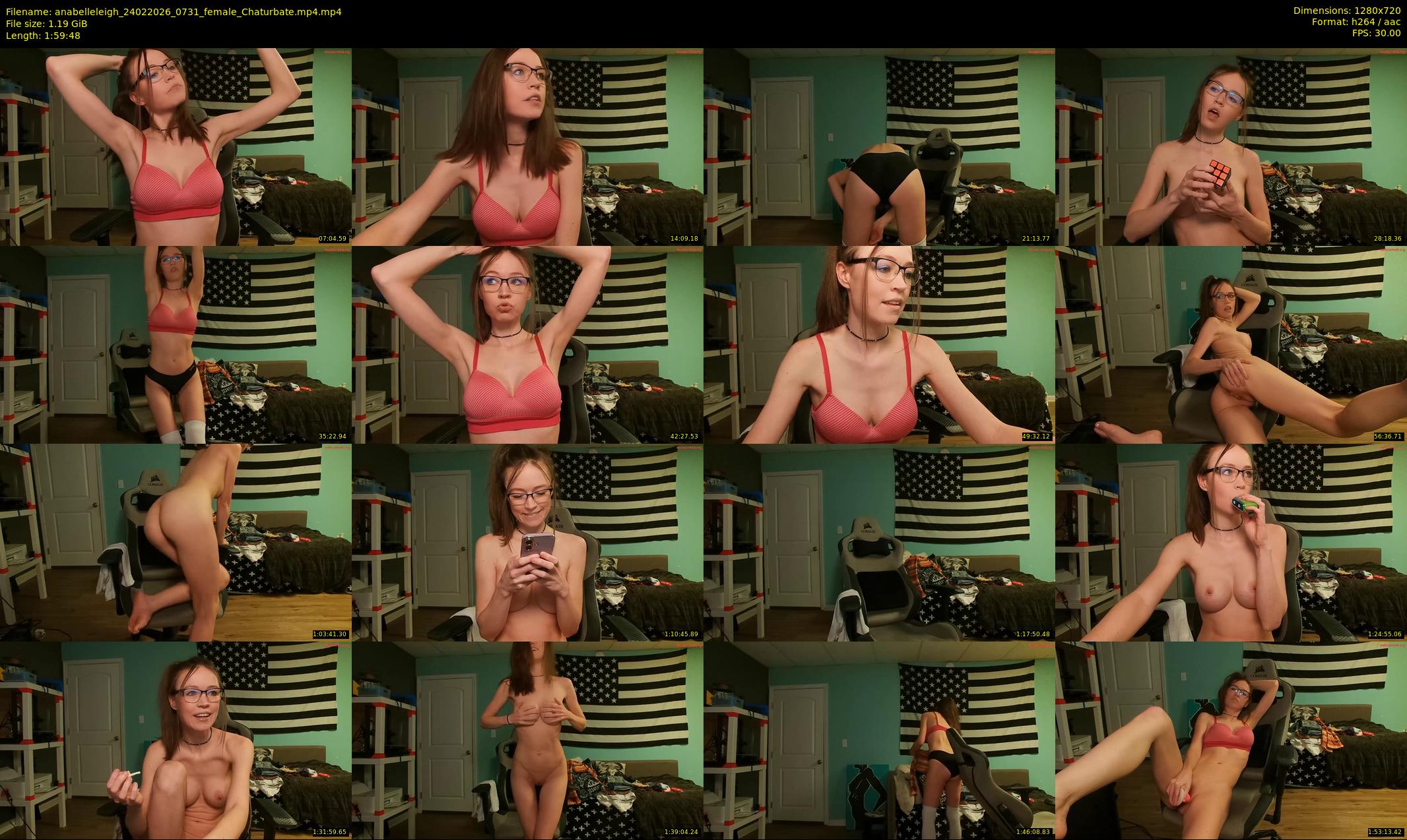anabelleleigh — 120 minute Chaturbate female cam show recording, 720p, Feb 24, 2026