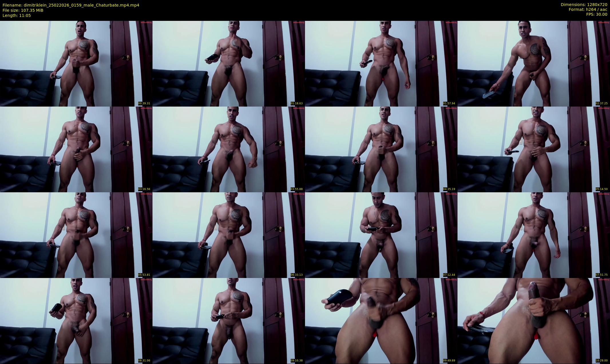 dimitriklein — 12 minute Chaturbate male cam show recording, 720p, Feb 25, 2026