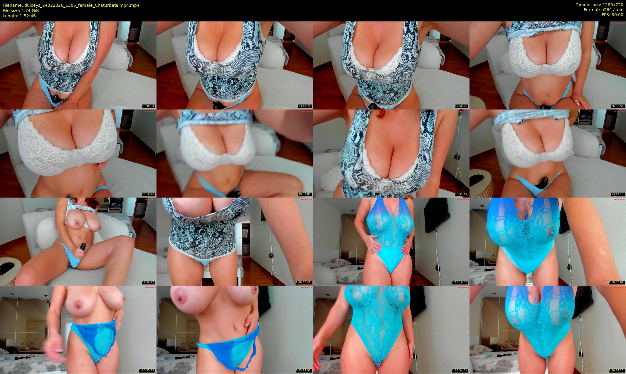 dulceys — 113 minute Chaturbate female cam show recording, 720p, Feb 24, 2026