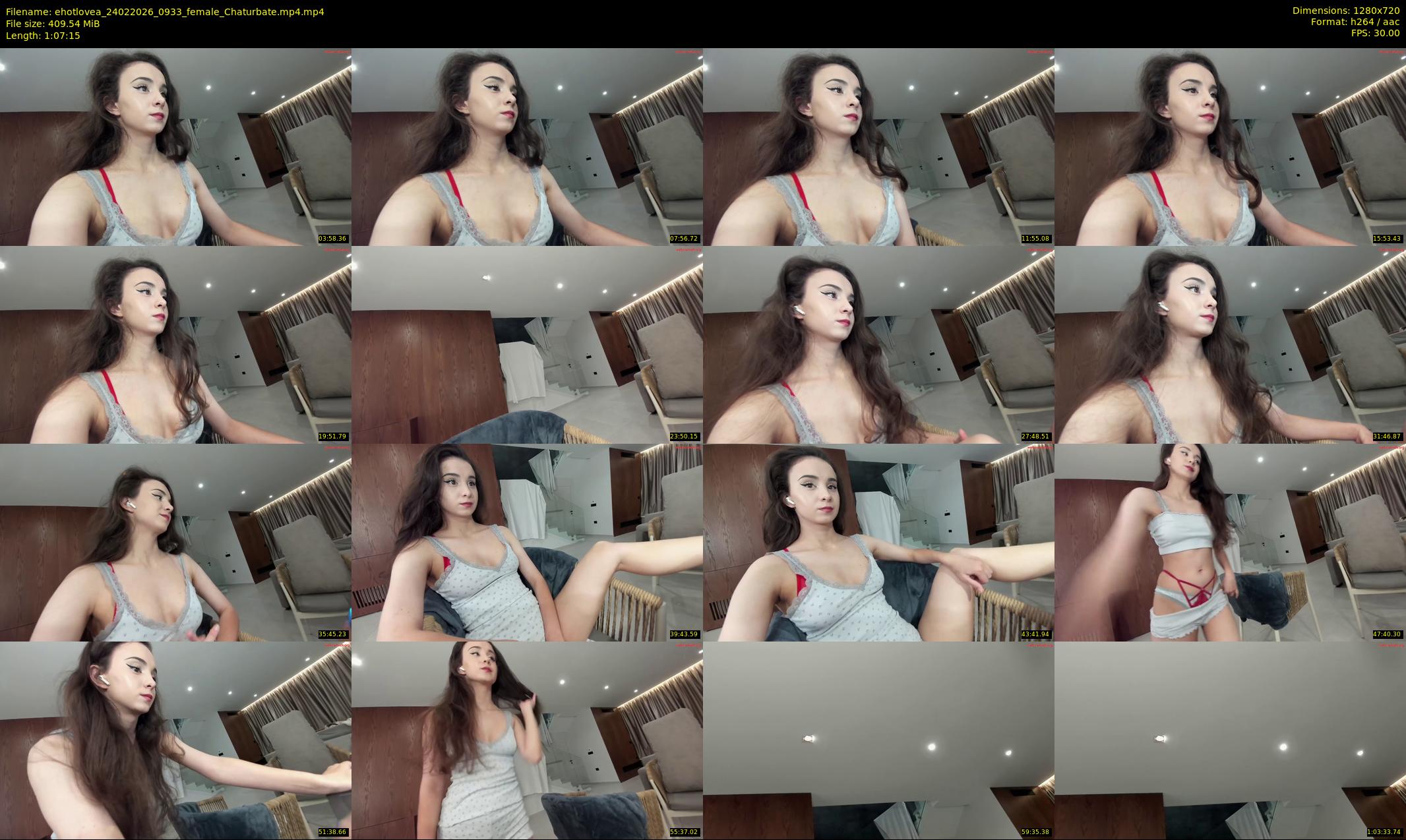 ehotlovea — 68 minute Chaturbate female cam show recording, 720p, Feb 24, 2026