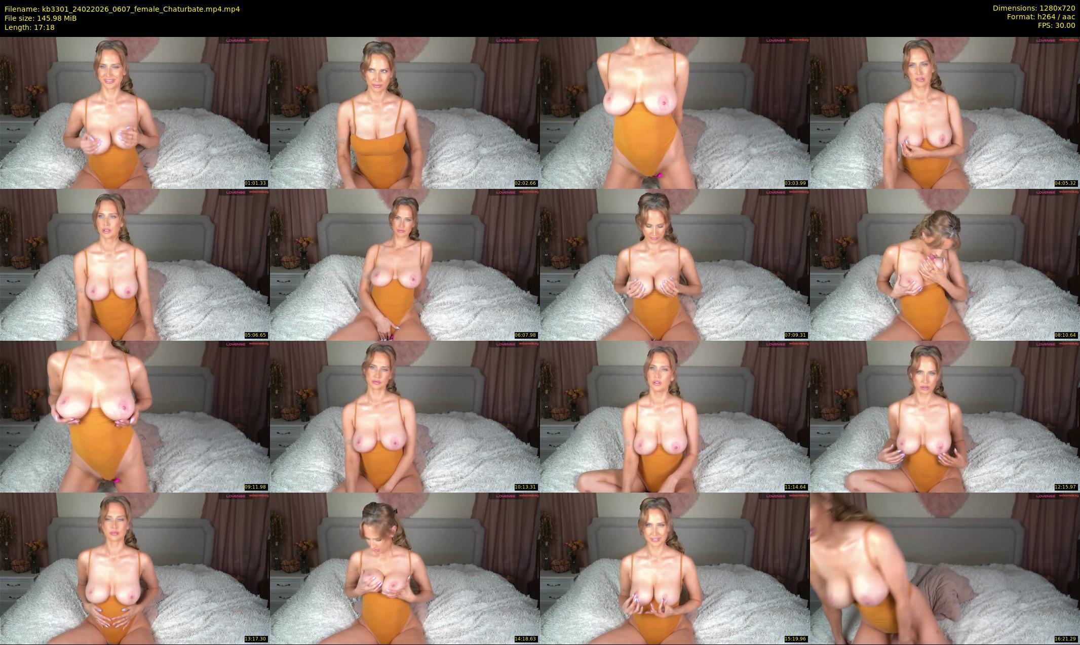 kb3301 — 18 minute Chaturbate couple cam show recording, 720p, Feb 24, 2026