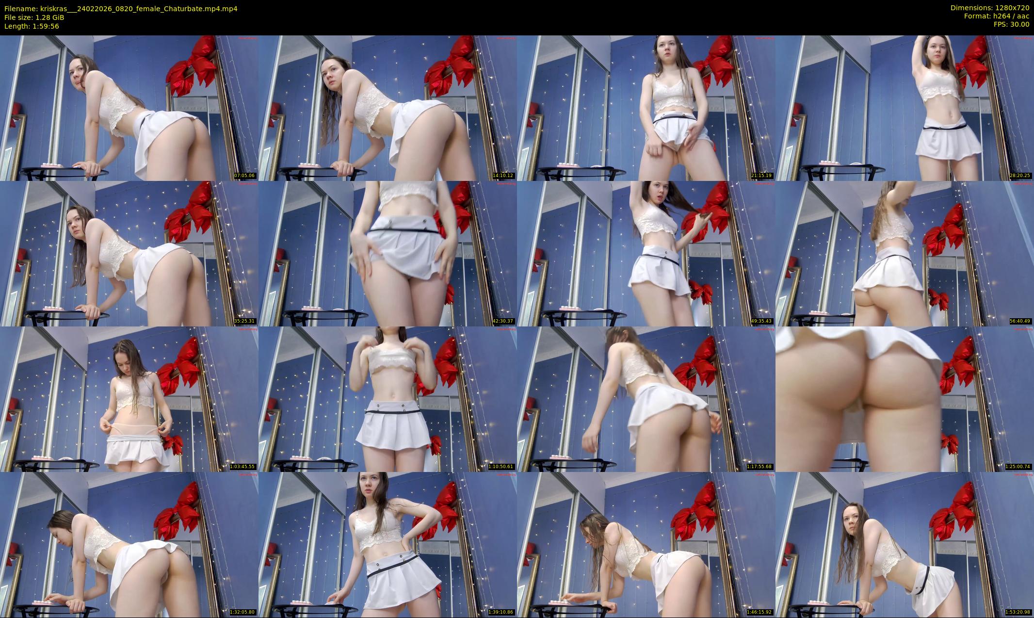 kriskras__ — 120 minute Chaturbate female cam show recording, 720p, Feb 24, 2026
