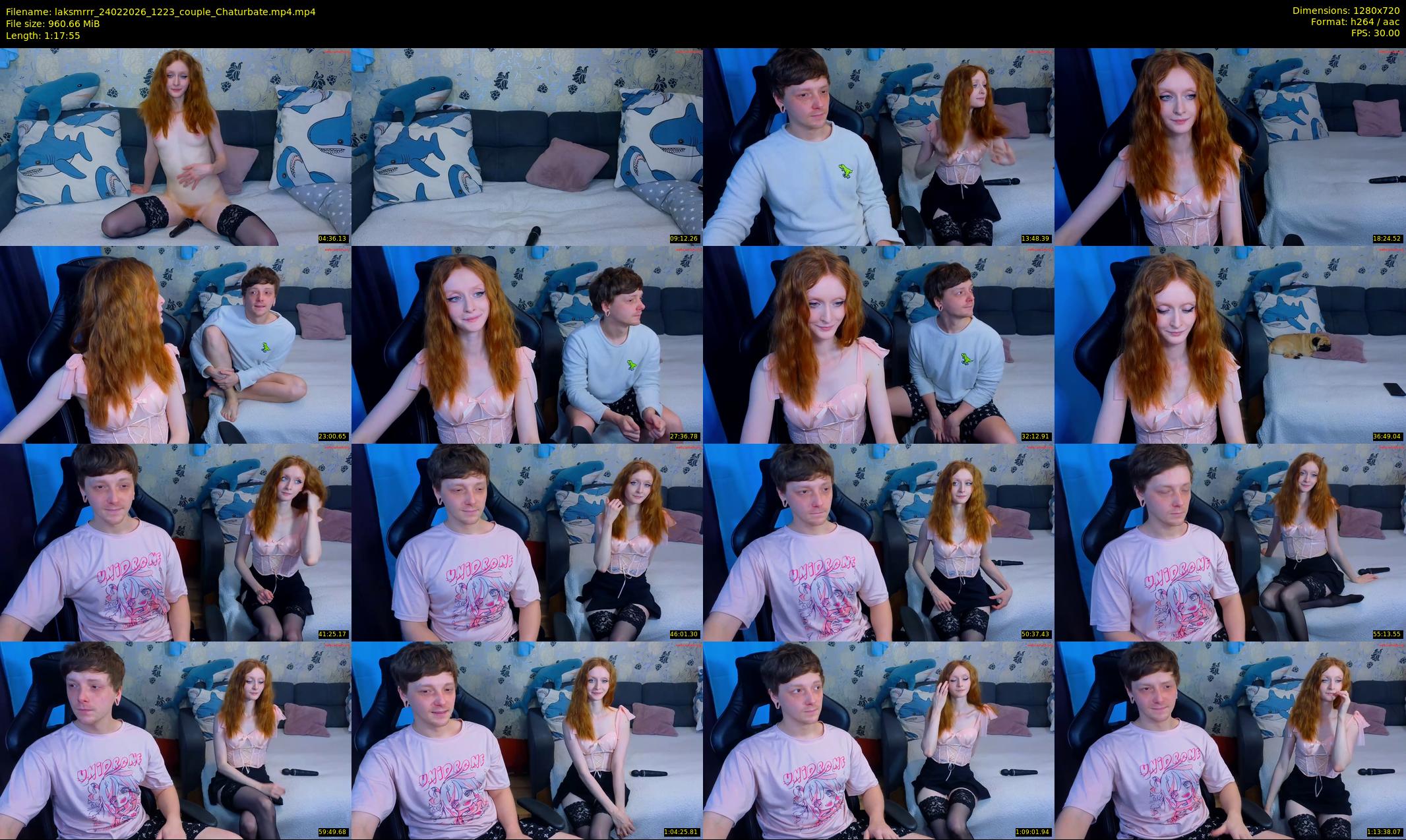 laksmrrr — 78 minute Chaturbate couple cam show recording, 720p, Feb 24, 2026