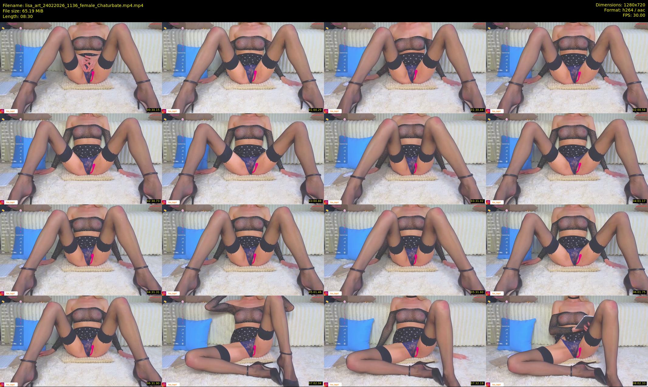 lisa_art — 9 minute Chaturbate female cam show recording, 720p, Feb 24, 2026