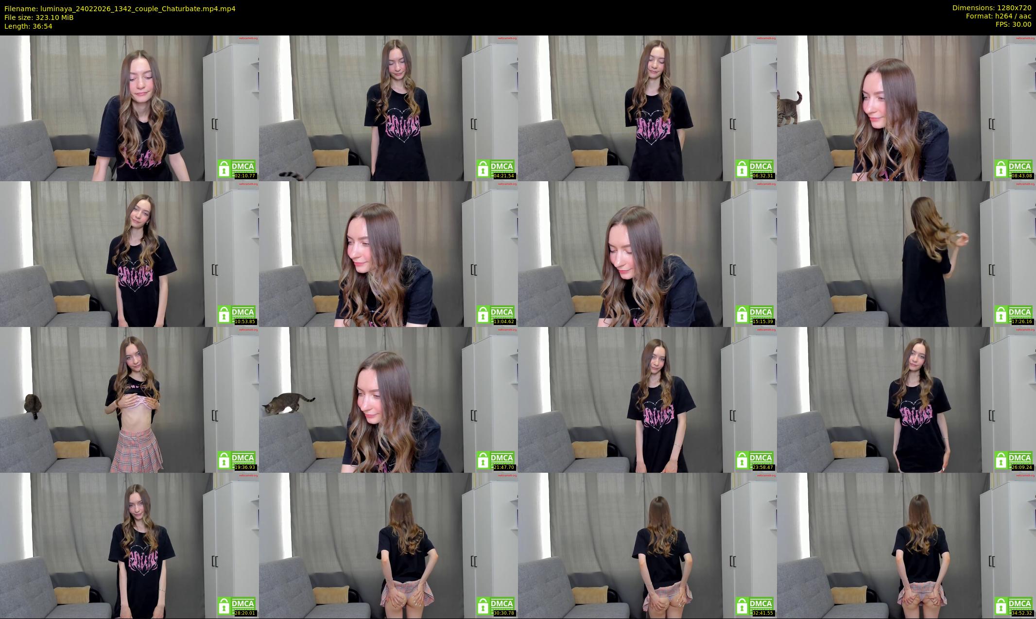 luminaya — 37 minute Chaturbate female cam show recording, 720p, Feb 24, 2026