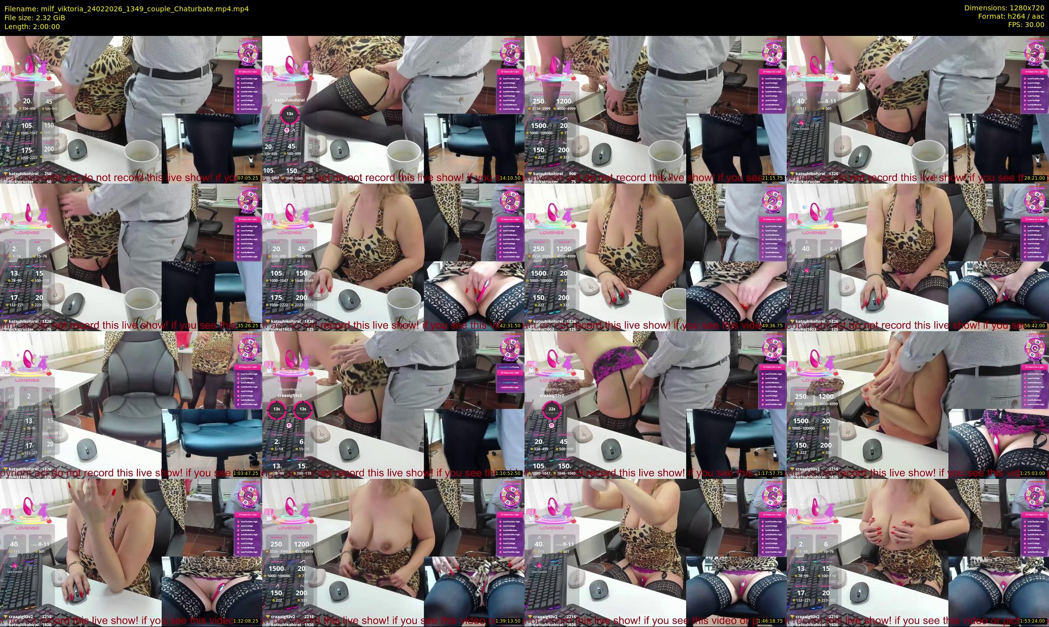 milf_viktoria — 120 minute Chaturbate female cam show recording, 720p, Feb 24, 2026