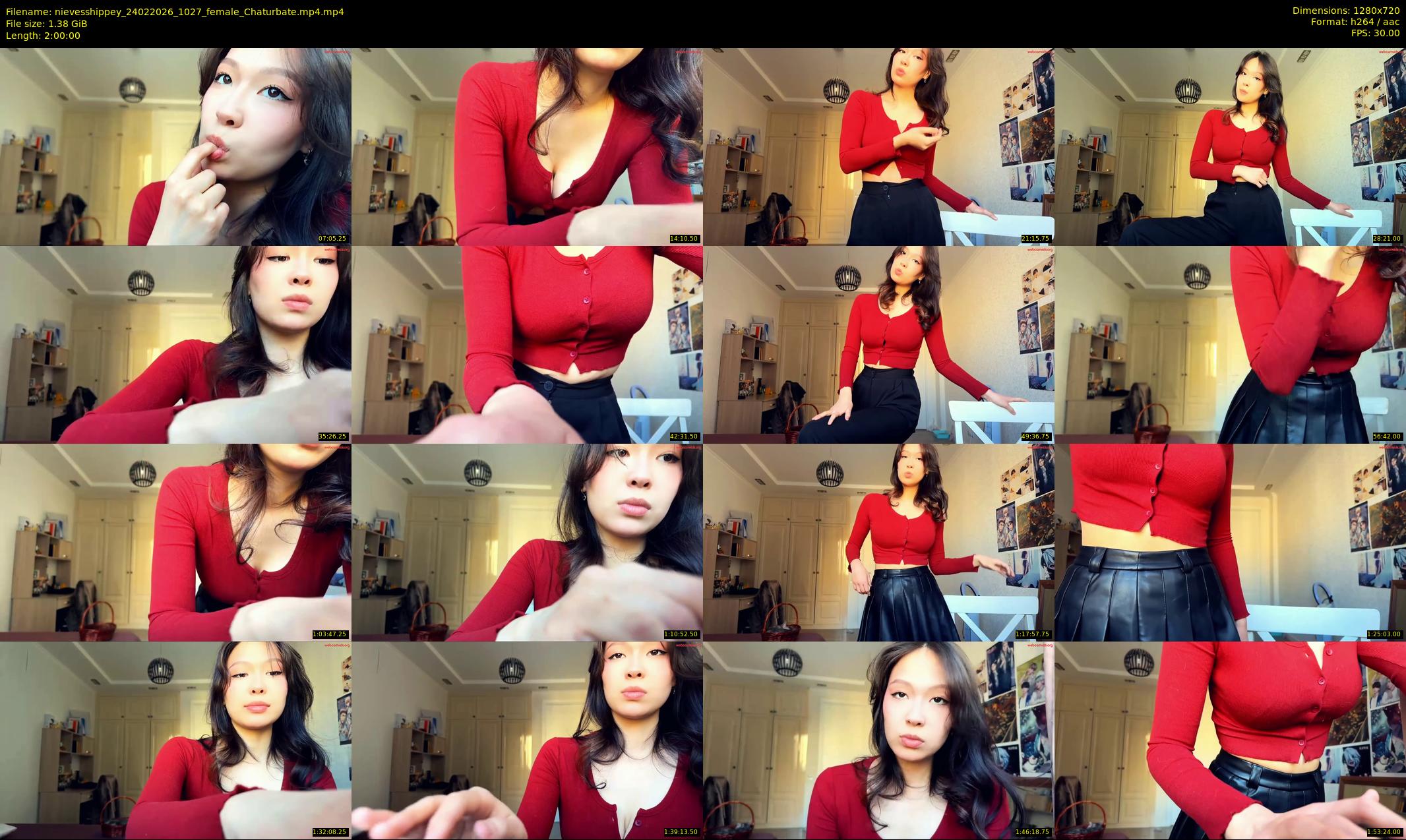 nievesshippey — 120 minute Chaturbate female cam show recording, 720p, Feb 24, 2026