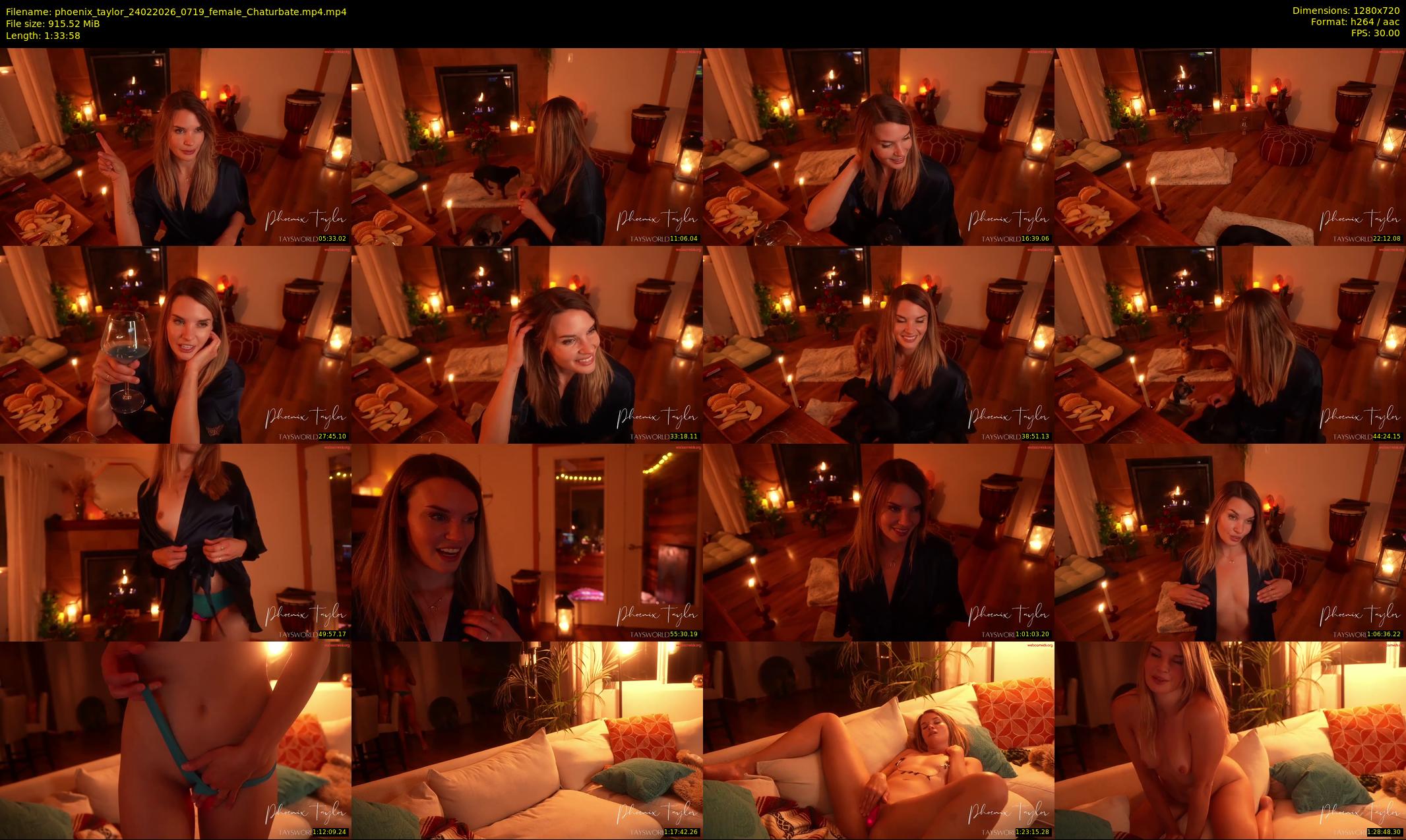 phoenix_taylor — 94 minute Chaturbate female cam show recording, 720p, Feb 24, 2026