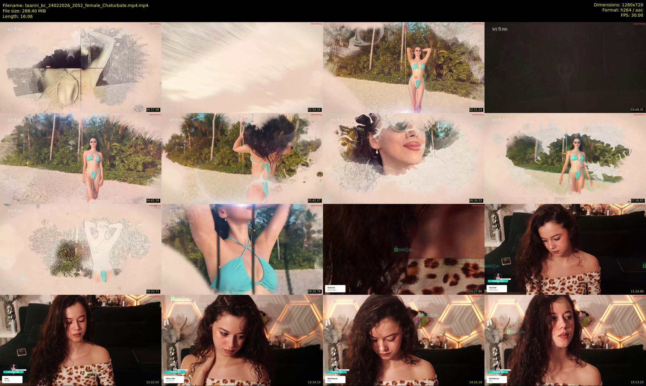 taanni_bc — 17 minute Chaturbate female cam show recording, 720p, Feb 24, 2026
