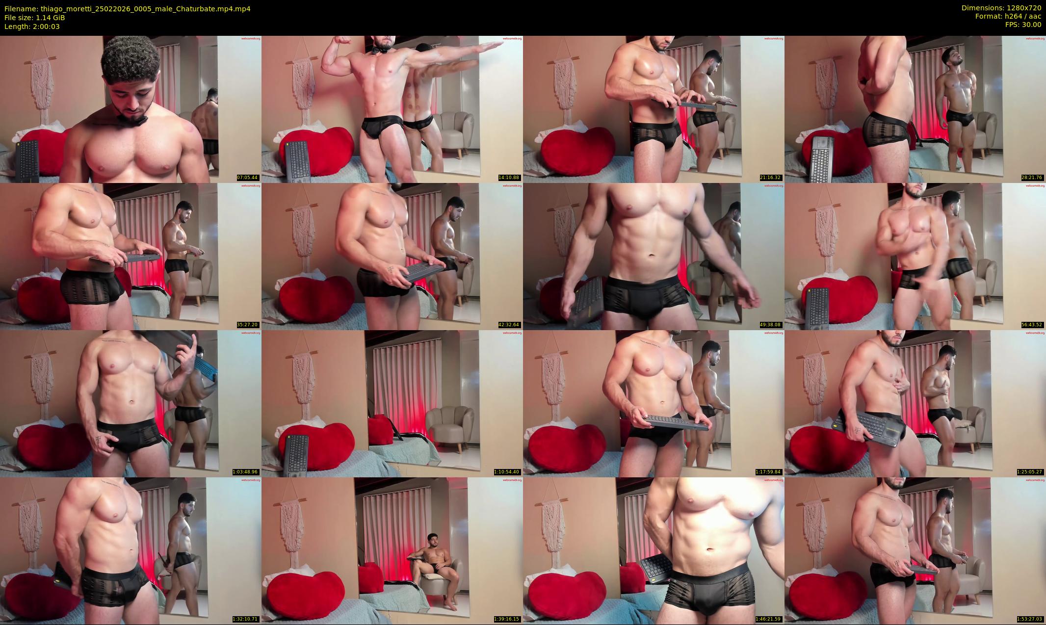 thiago_moretti — 121 minute Chaturbate male cam show recording, 720p, Feb 25, 2026
