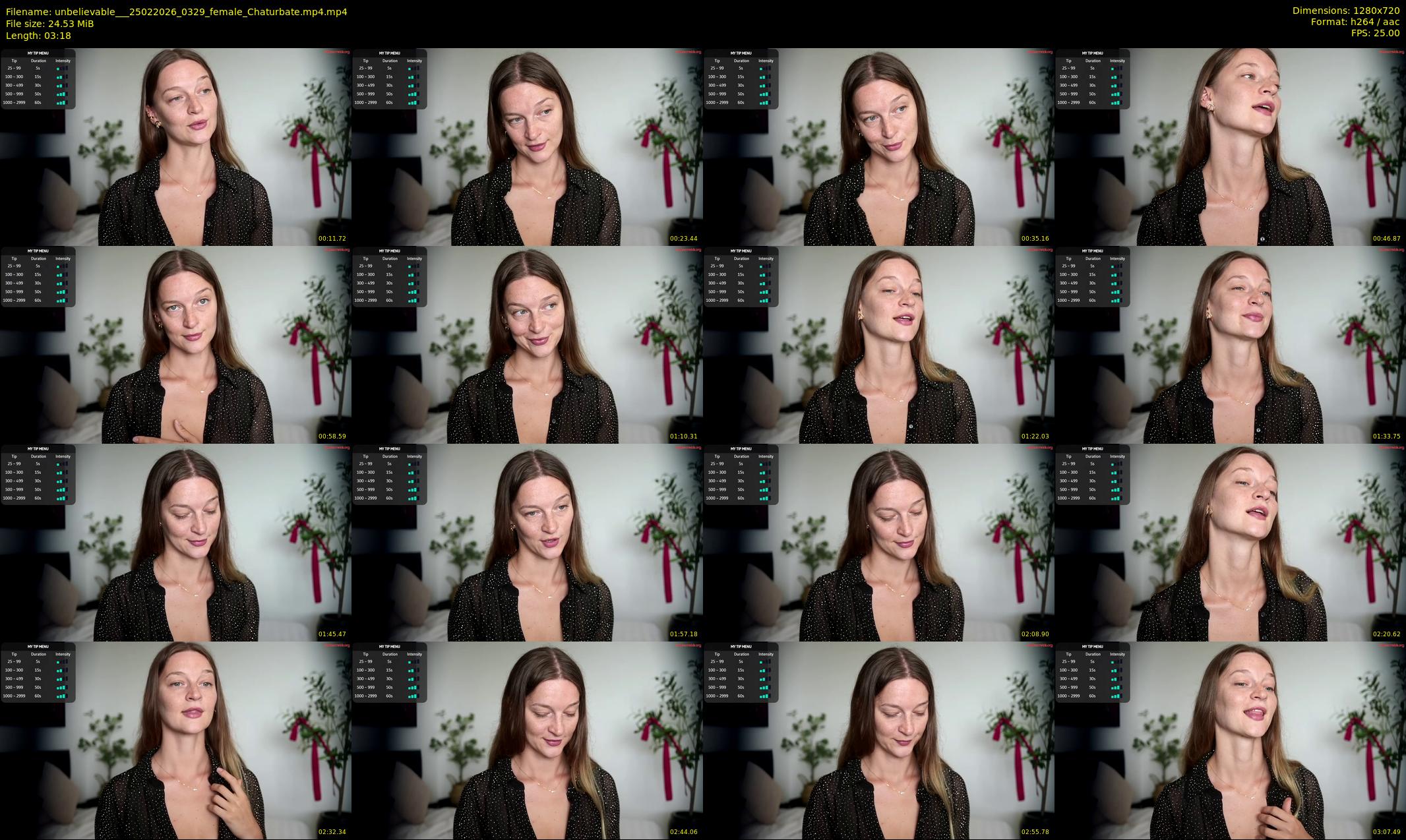 unbelievable__ — 4 minute Chaturbate female cam show recording, 720p, Feb 25, 2026