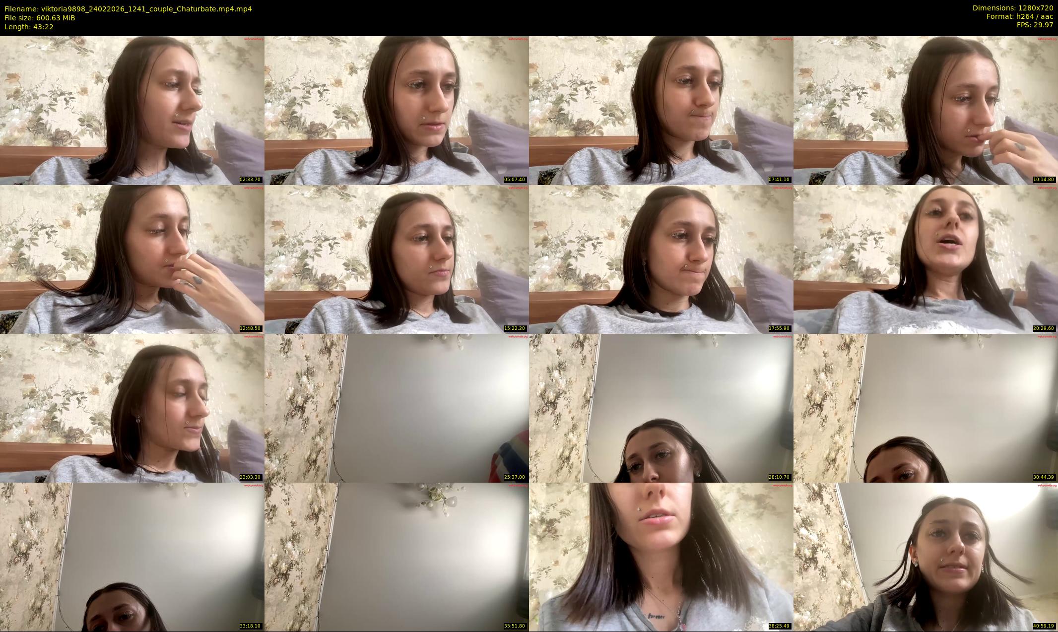 viktoria9898 — 44 minute Chaturbate couple cam show recording, 720p, Feb 24, 2026