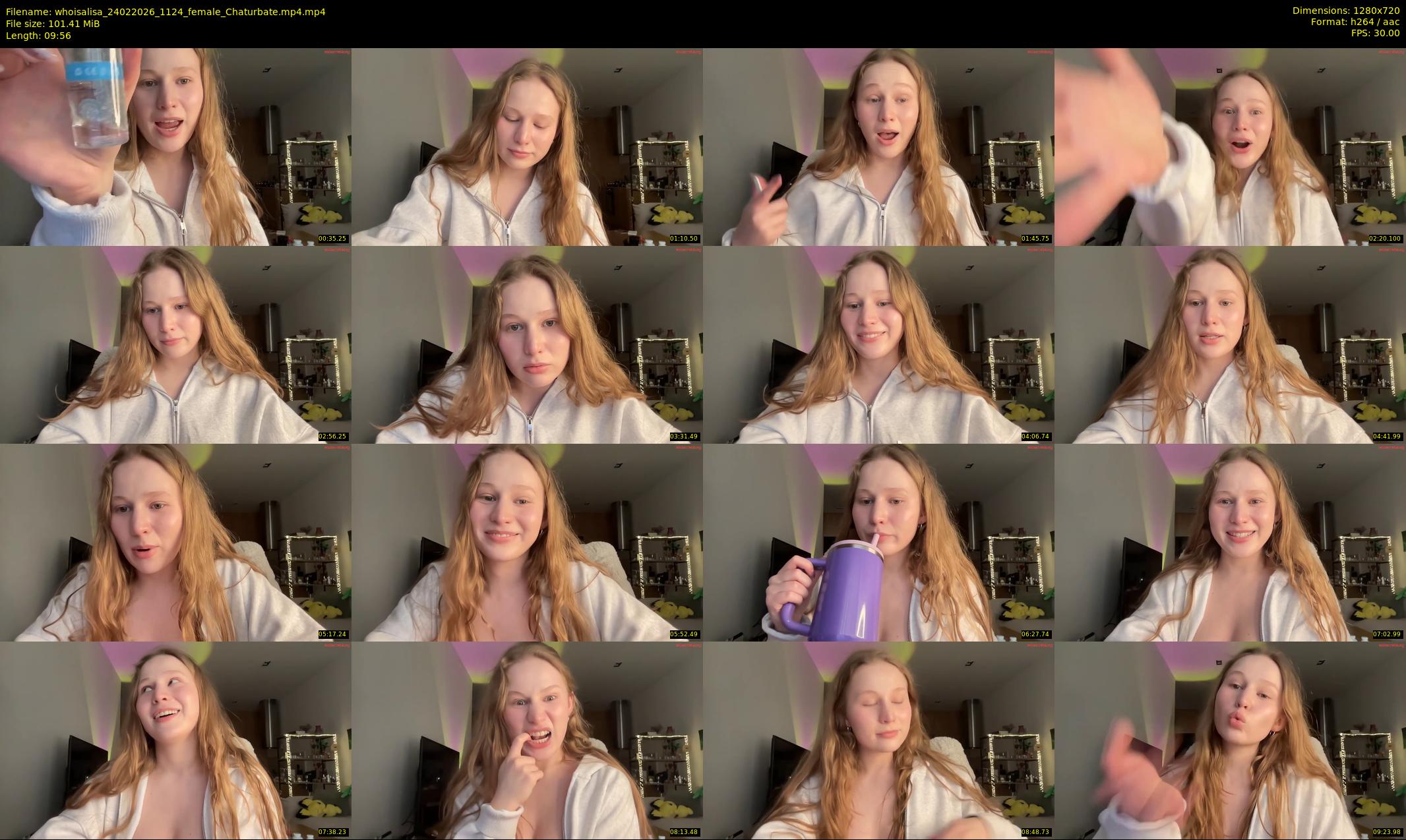whoisalisa — 10 minute Chaturbate female cam show recording, 720p, Feb 24, 2026