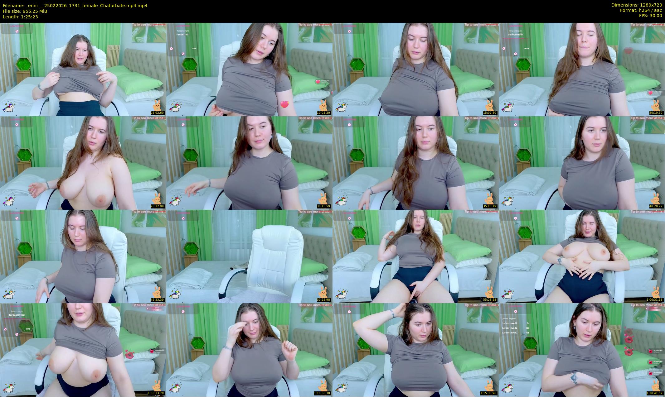 _enni__ — 86 minute Chaturbate female cam show recording, 720p, Feb 25, 2026