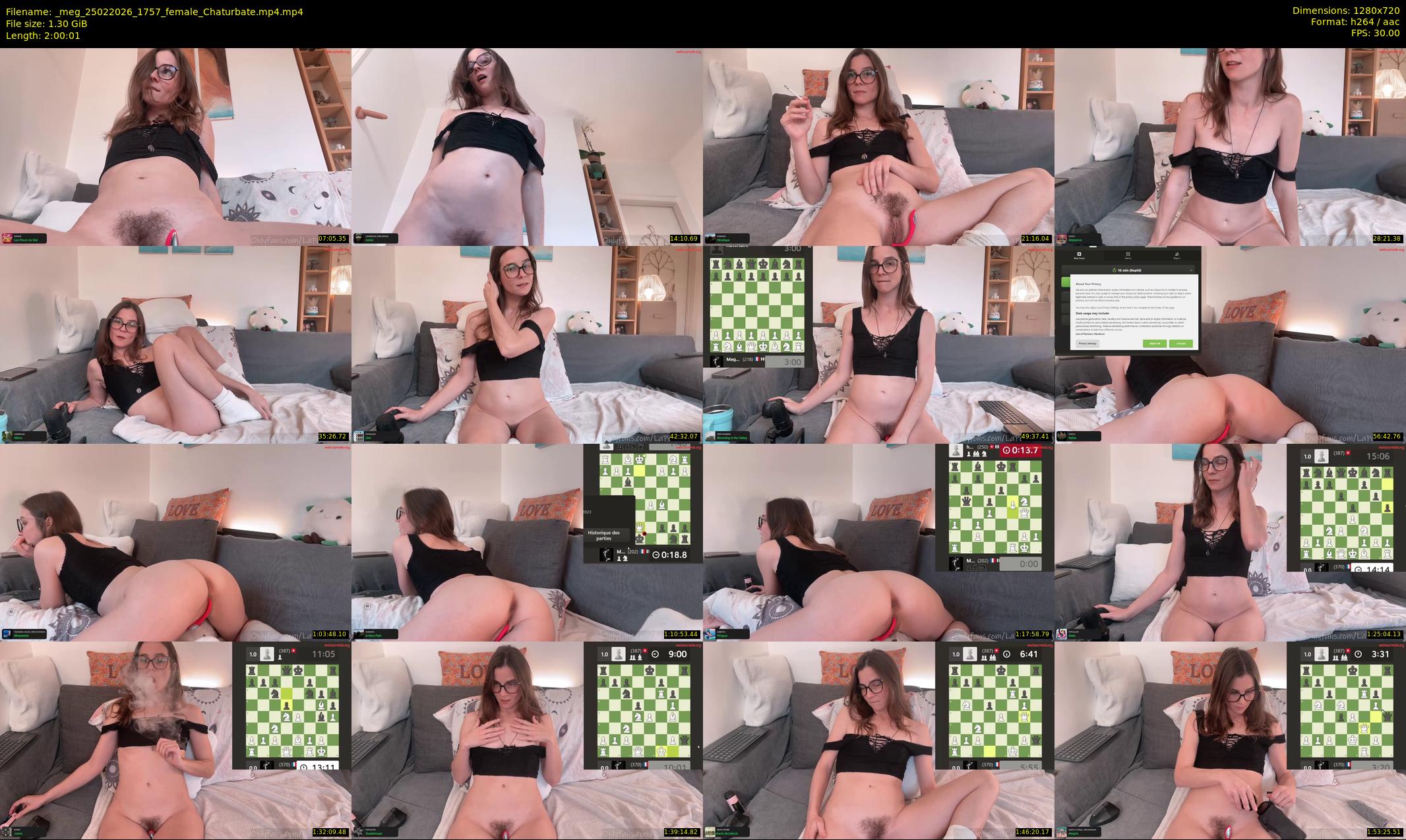 _meg — 121 minute Chaturbate female cam show recording, 720p, Feb 25, 2026