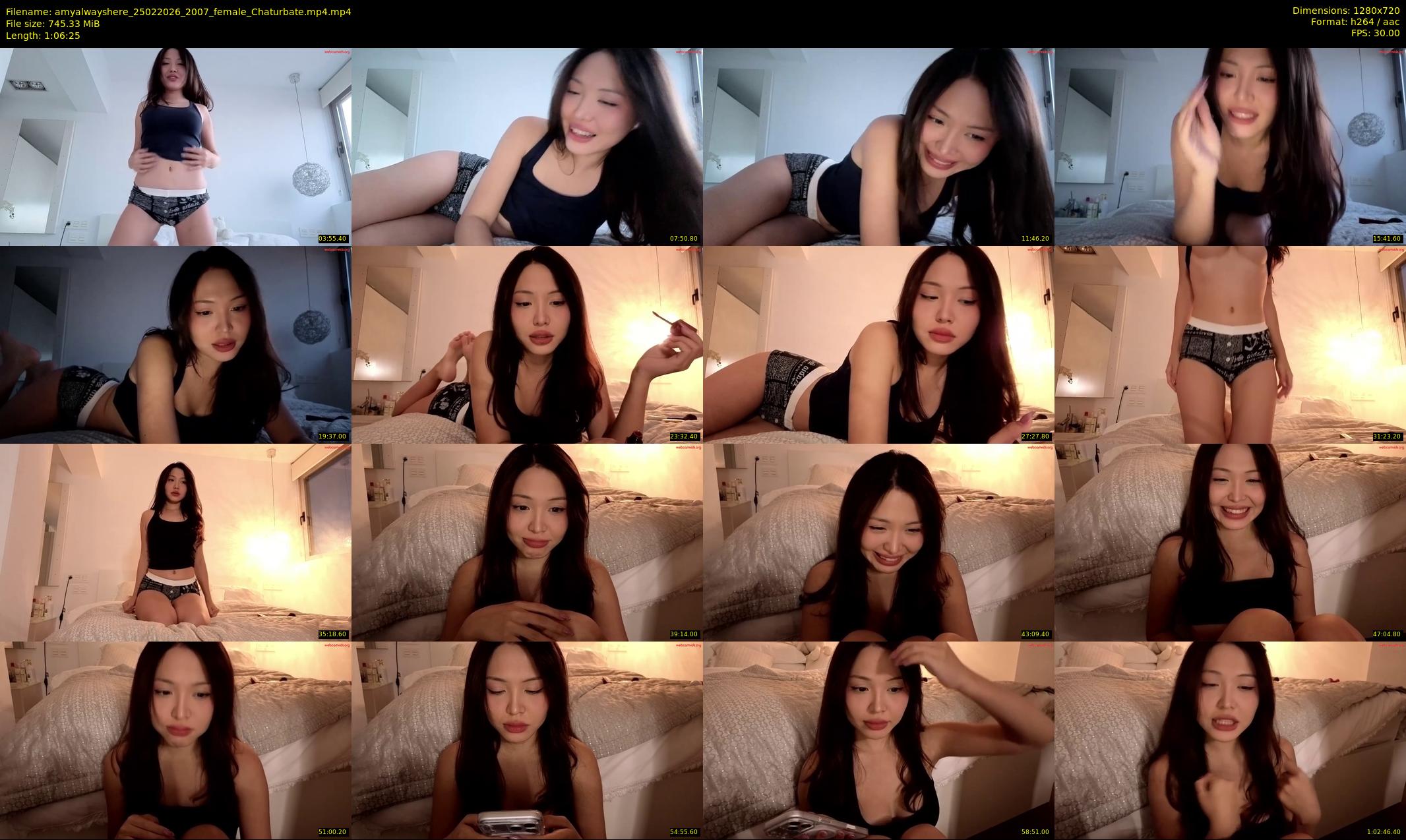 amyalwayshere — 67 minute Chaturbate female cam show recording, 720p, Feb 25, 2026