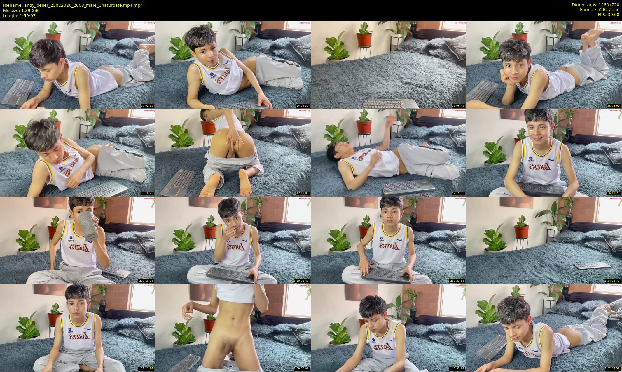 andy_belier — 120 minute Chaturbate male cam show recording, 720p, Feb 25, 2026