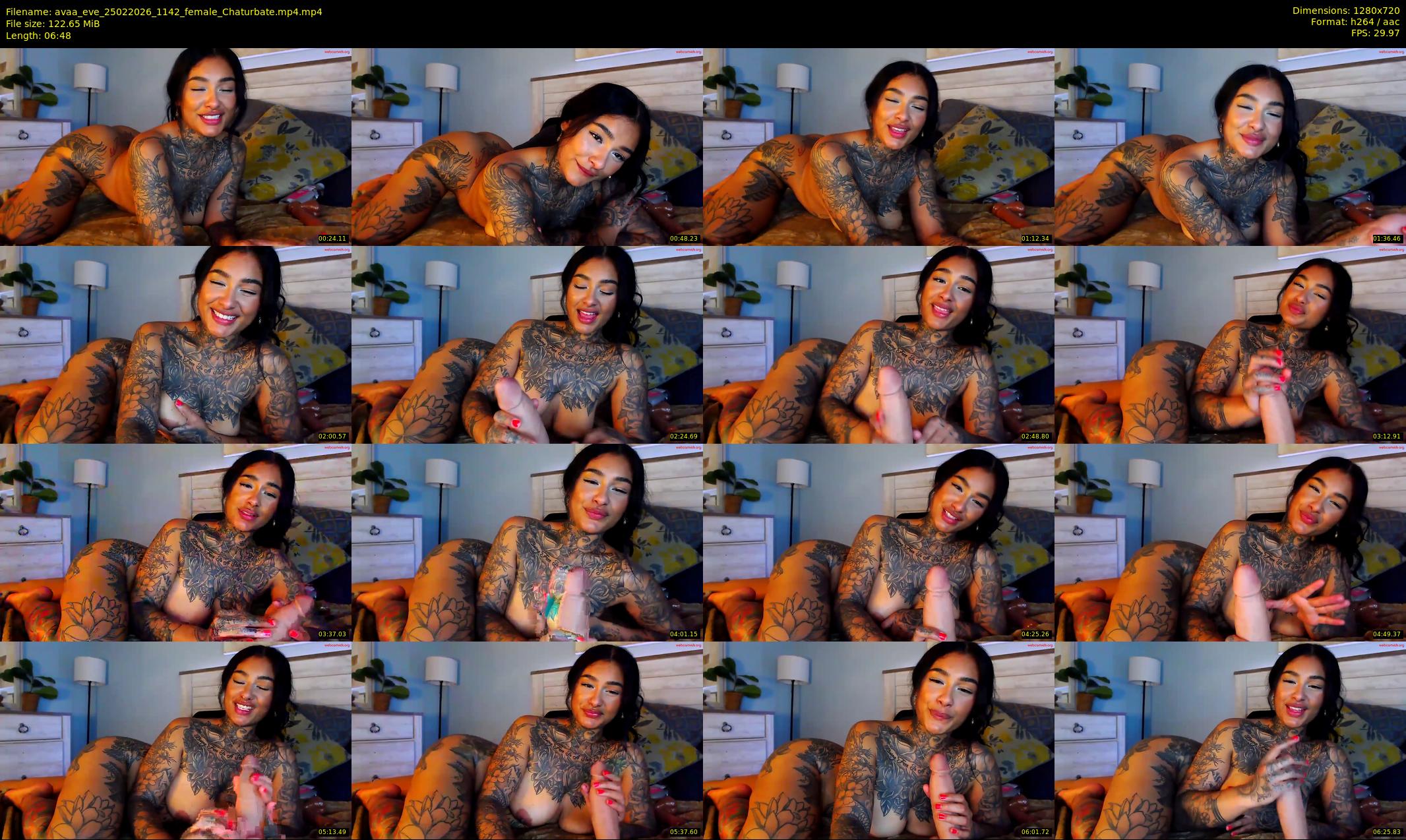 avaa_eve — 7 minute Chaturbate female cam show recording, 720p, Feb 25, 2026