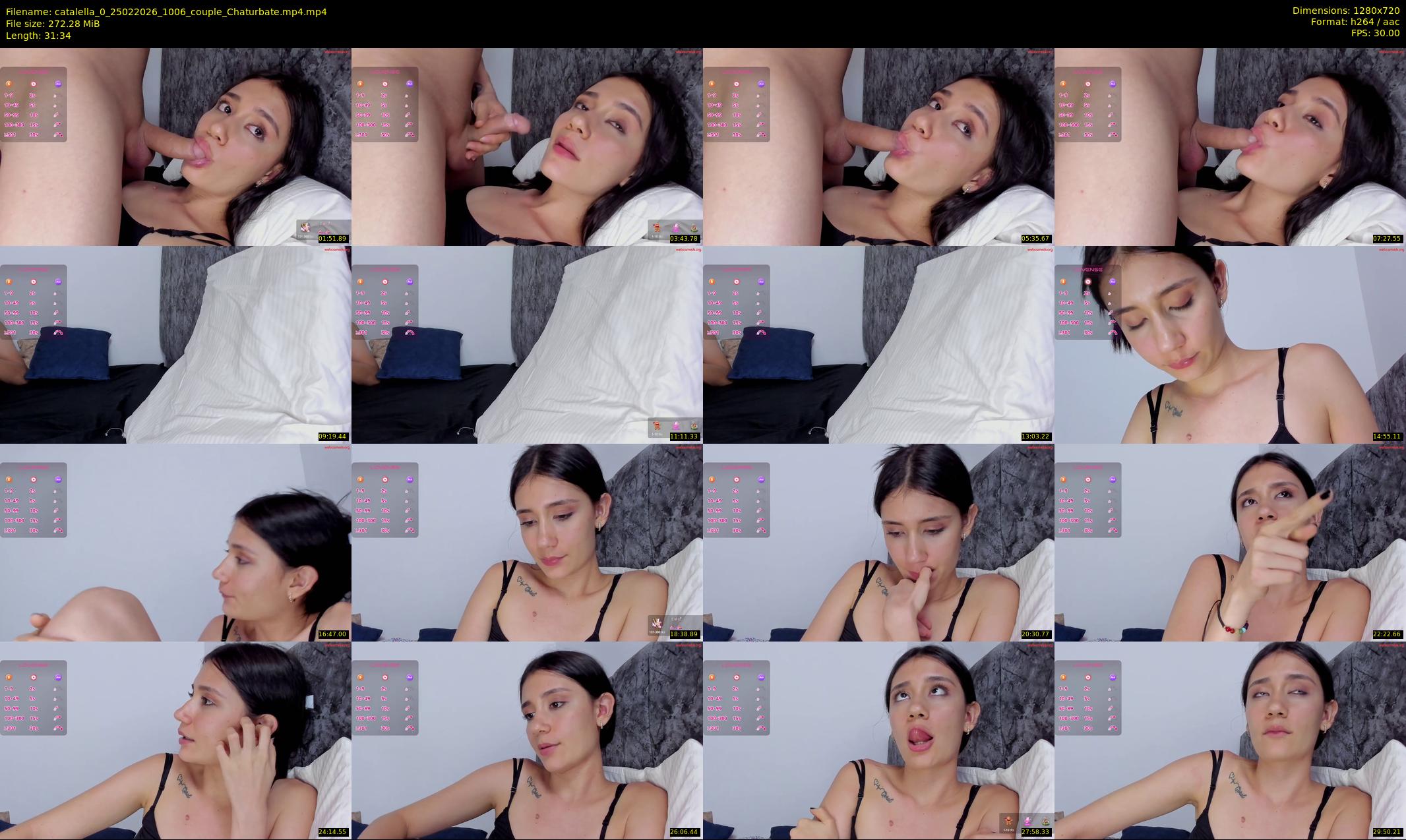 catalella_0 — 32 minute Chaturbate couple cam show recording, 720p, Feb 25, 2026