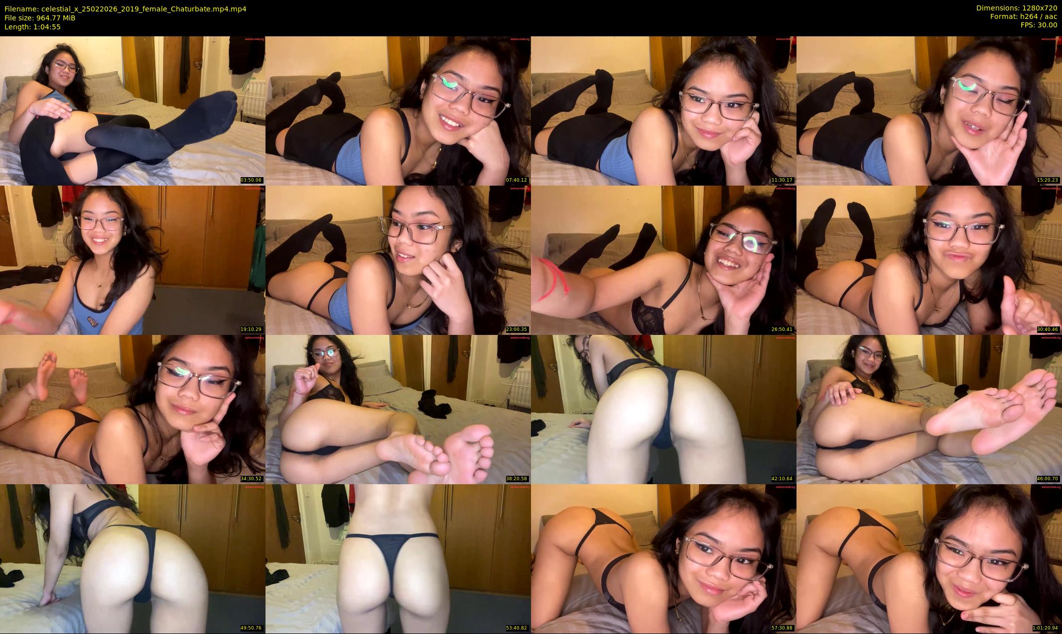 celestial_x — 65 minute Chaturbate female cam show recording, 720p, Feb 25, 2026