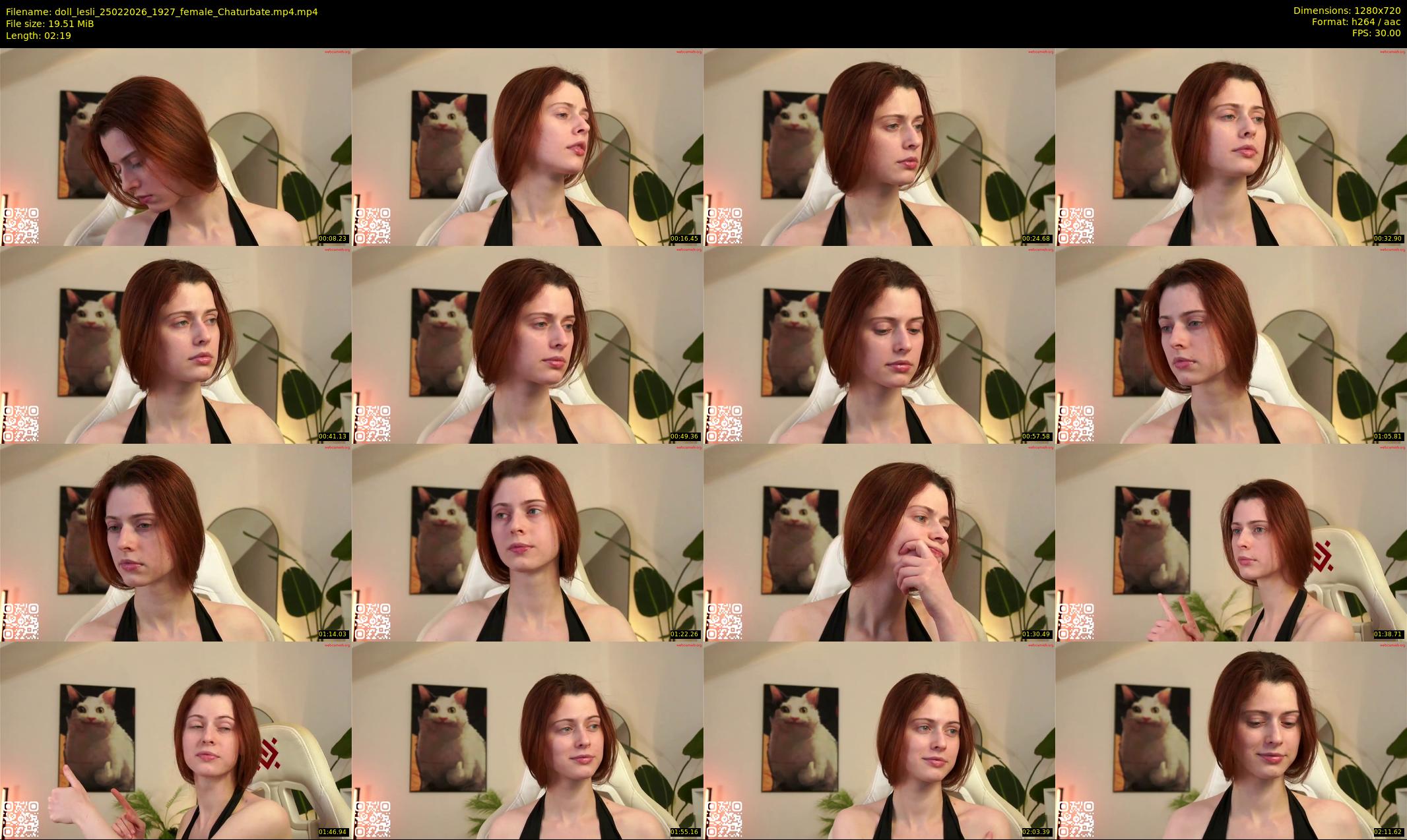 doll_lesli — 3 minute Chaturbate female cam show recording, 720p, Feb 25, 2026