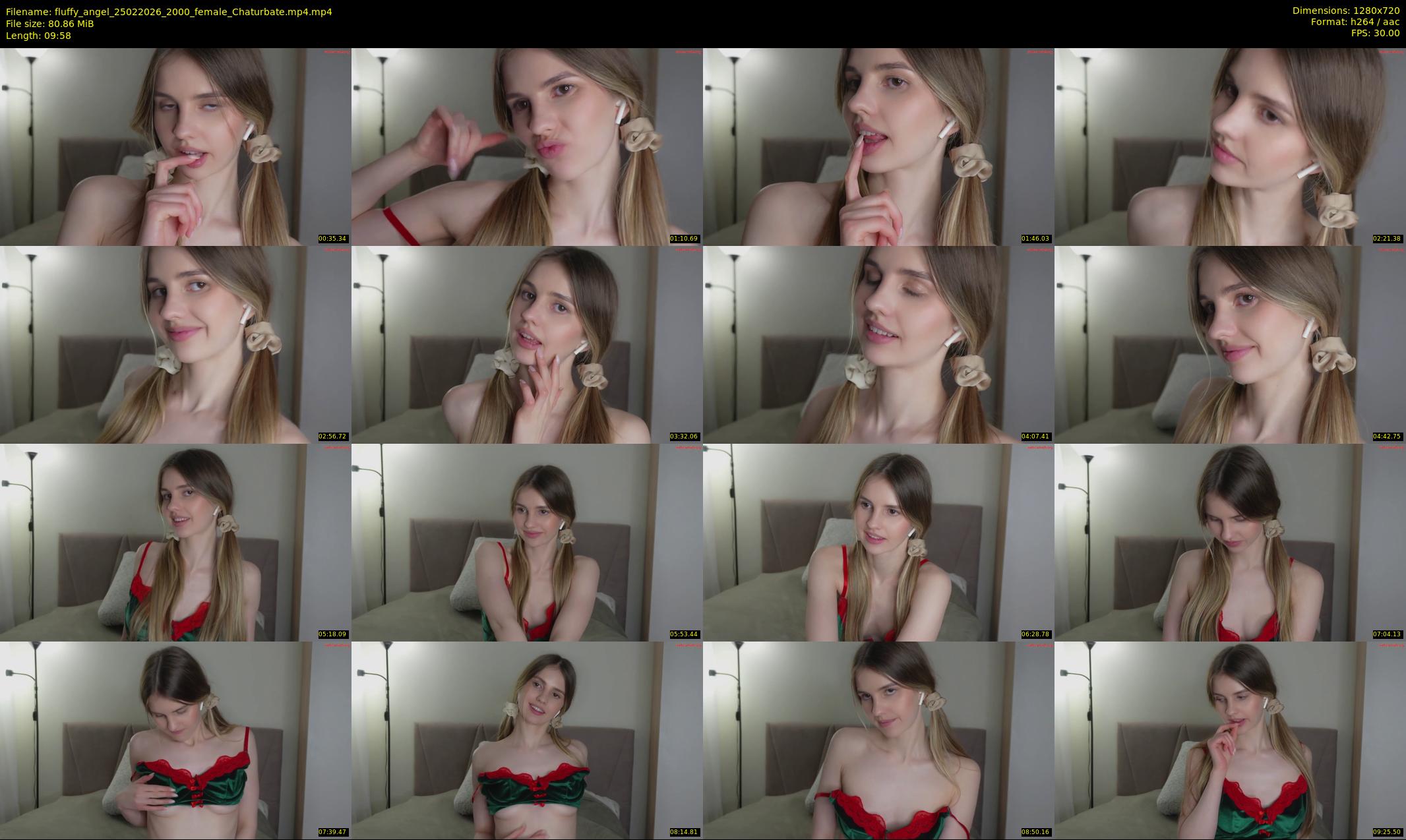 fluffy_angel — 10 minute Chaturbate female cam show recording, 720p, Feb 25, 2026
