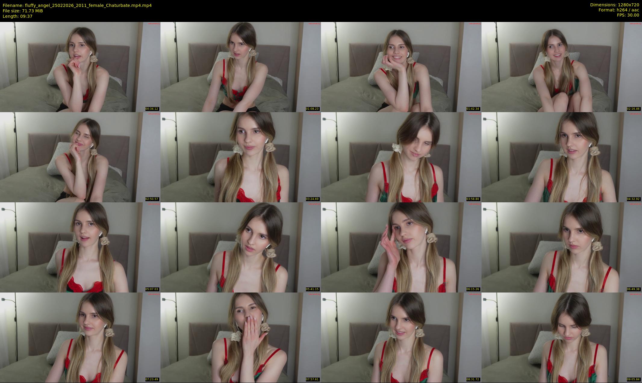 fluffy_angel — 10 minute Chaturbate female cam show recording, 720p, Feb 25, 2026
