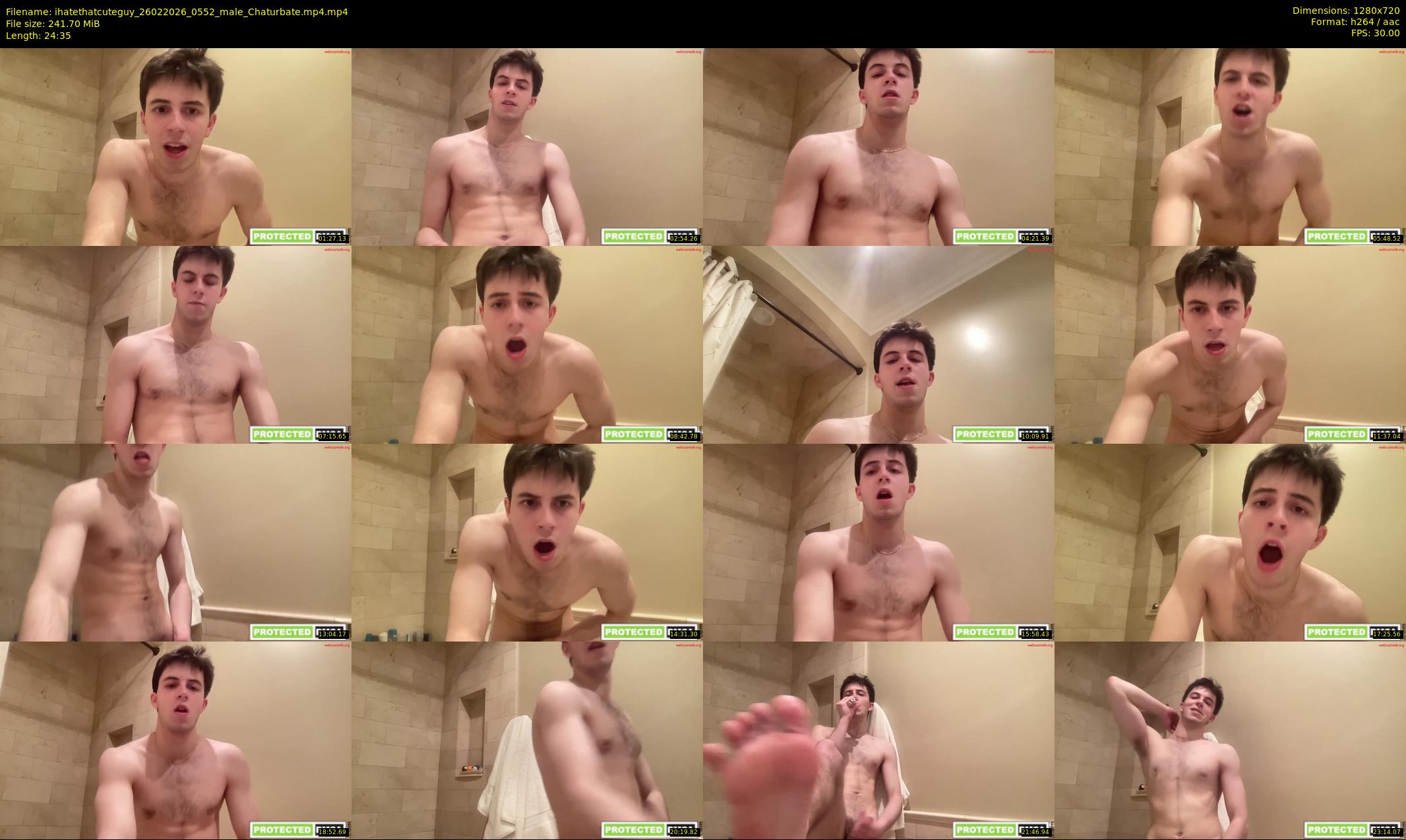 ihatethatcuteguy — 25 minute Chaturbate male cam show recording, 720p, Feb 26, 2026