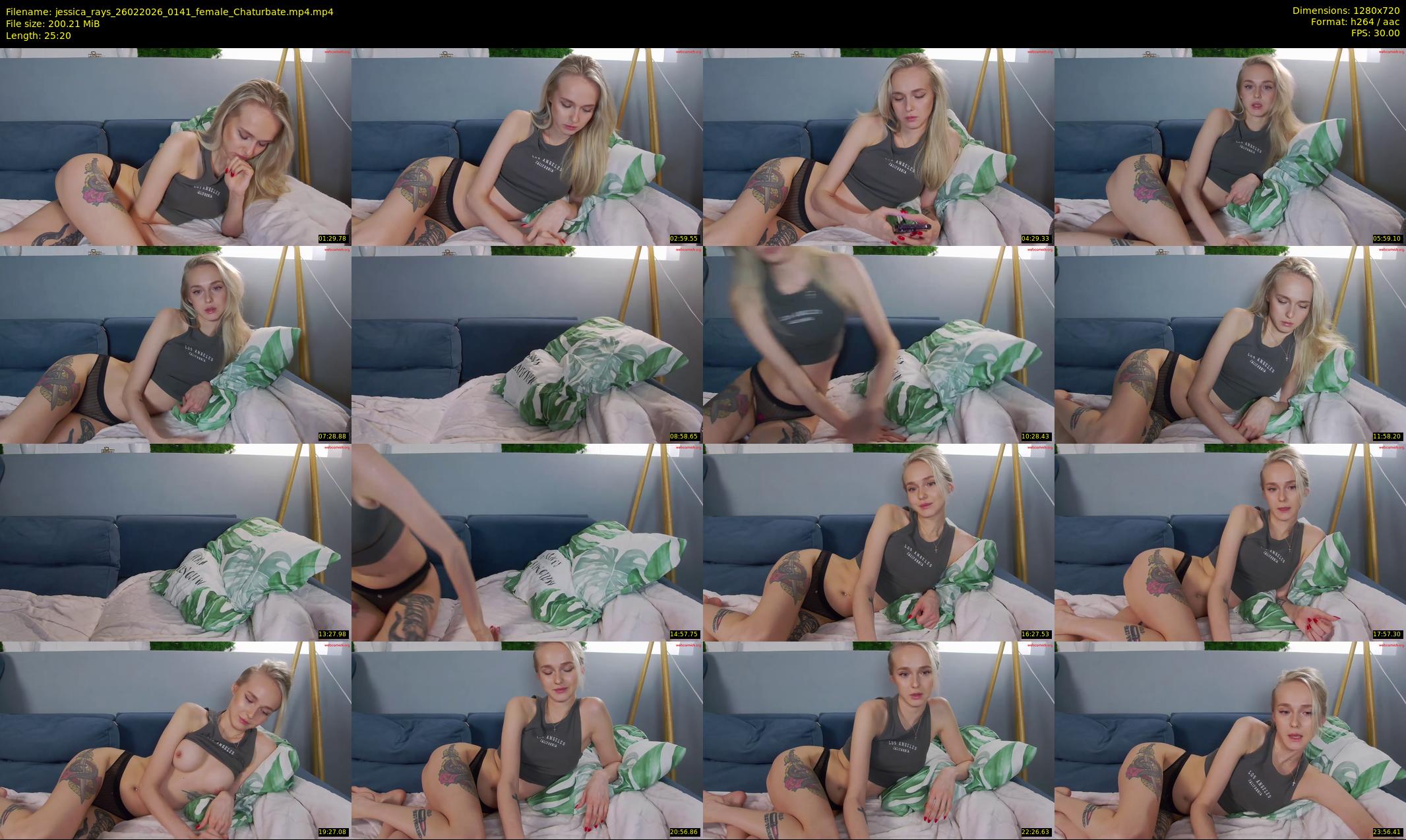 jessica_rays — 26 minute Chaturbate couple cam show recording, 720p, Feb 26, 2026