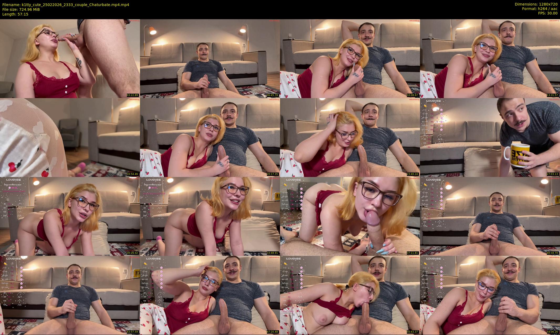 k1tty_cute — 58 minute Chaturbate female cam show recording, 720p, Feb 25, 2026