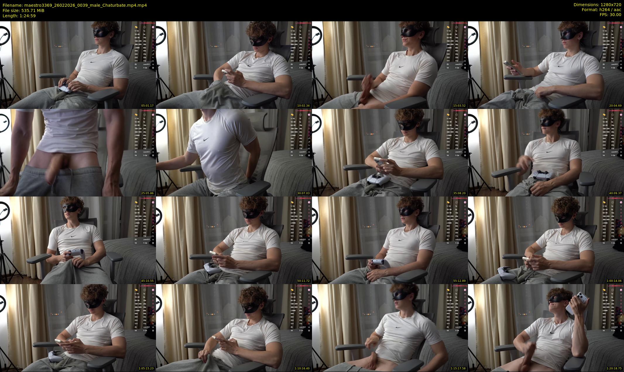 maestro3369 — 85 minute Chaturbate male cam show recording, 720p, Feb 26, 2026