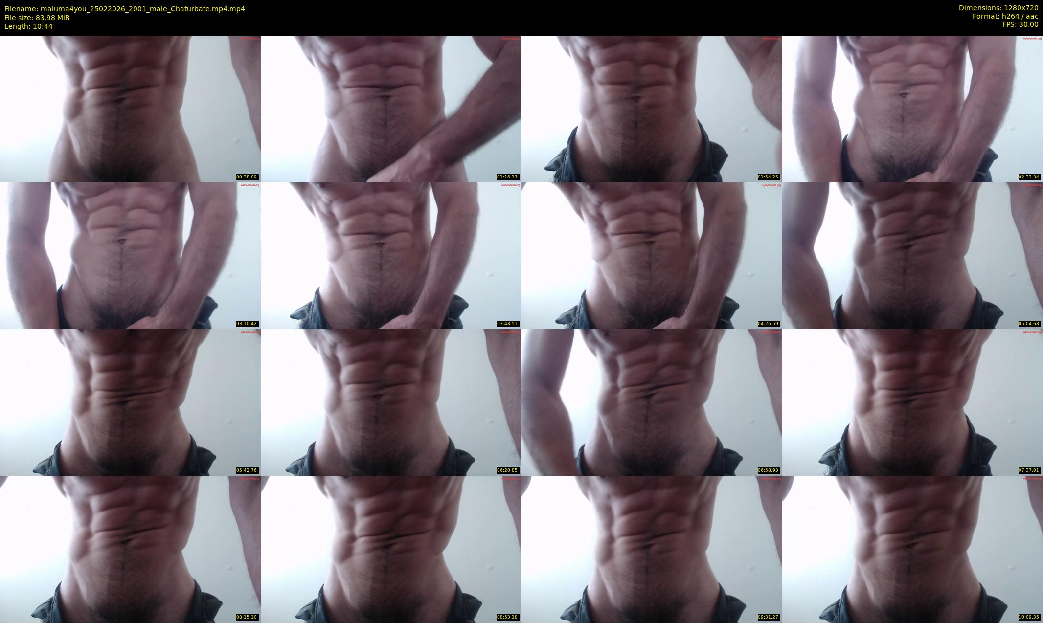 maluma4you — 11 minute Chaturbate male cam show recording, 720p, Feb 25, 2026