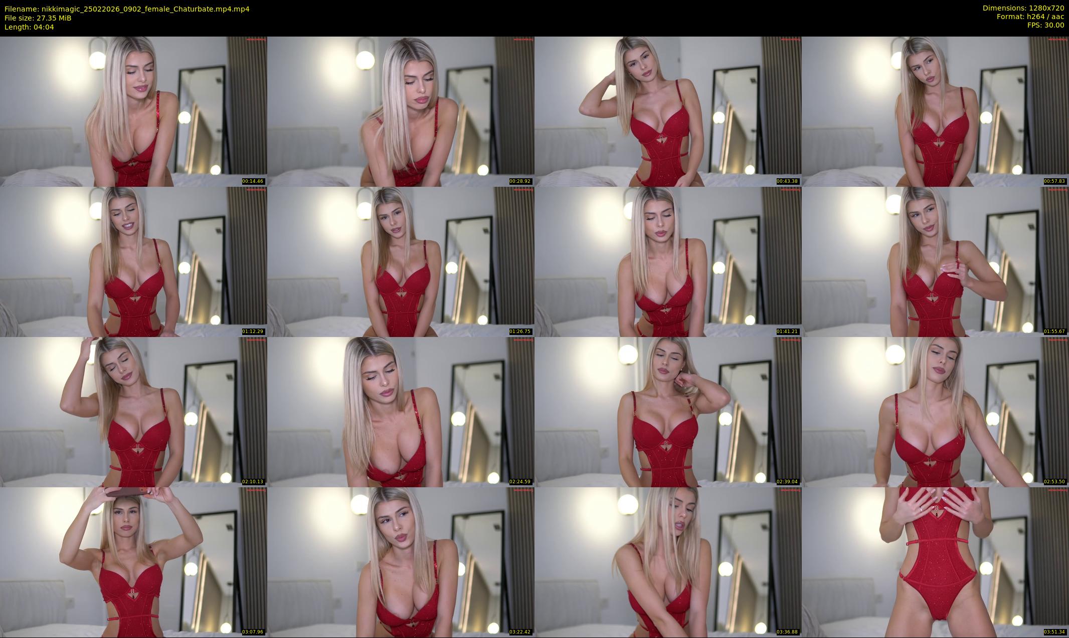nikkimagic — 5 minute Chaturbate female cam show recording, 720p, Feb 25, 2026