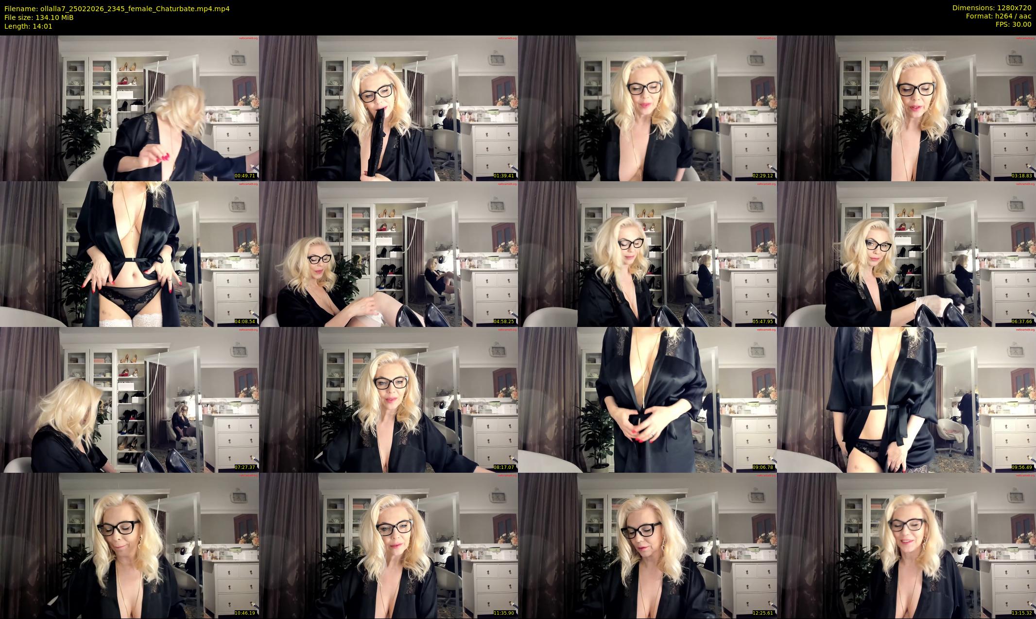 ollalla7 — 15 minute Chaturbate female cam show recording, 720p, Feb 25, 2026