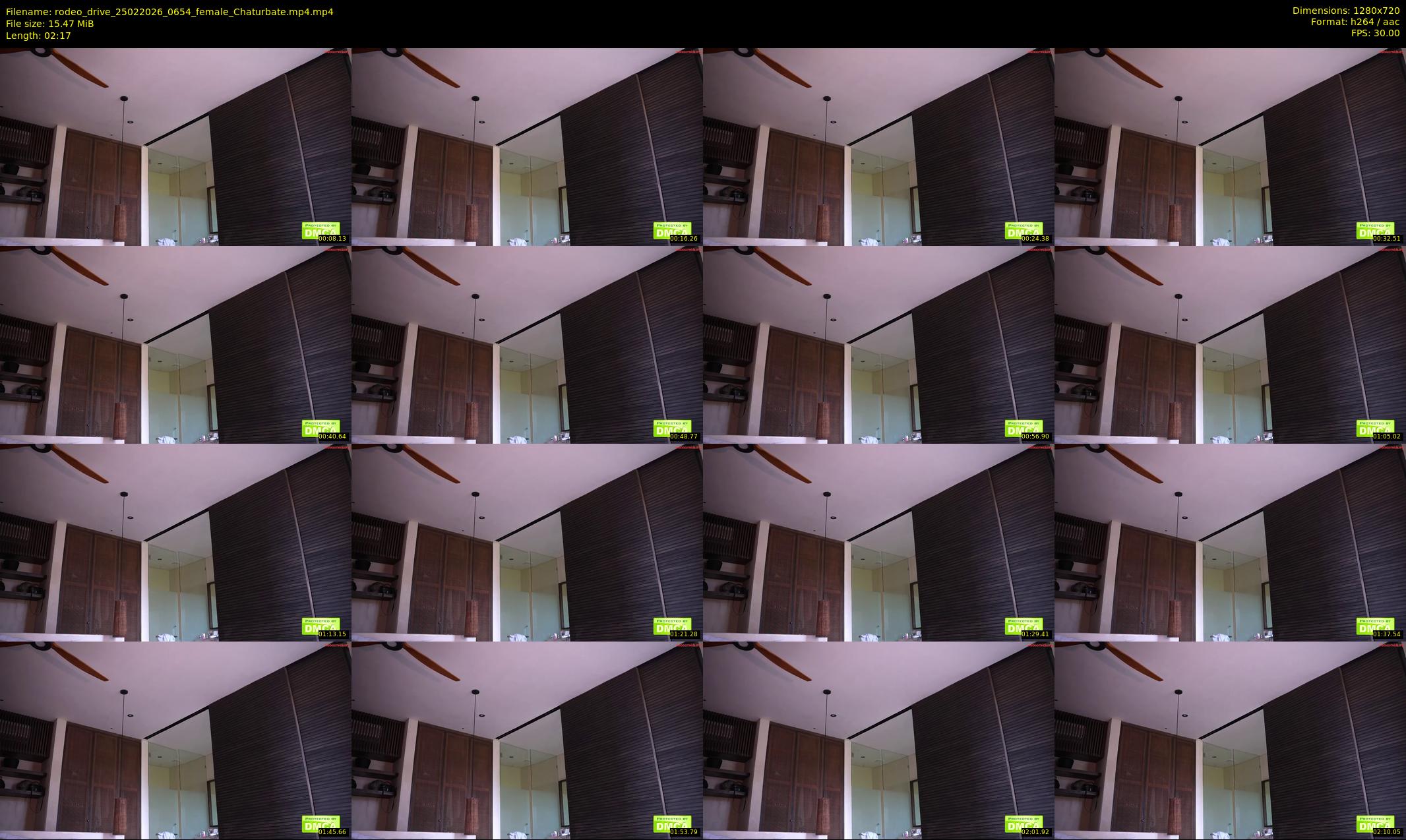 rodeo_drive — 3 minute Chaturbate female cam show recording, 720p, Feb 25, 2026