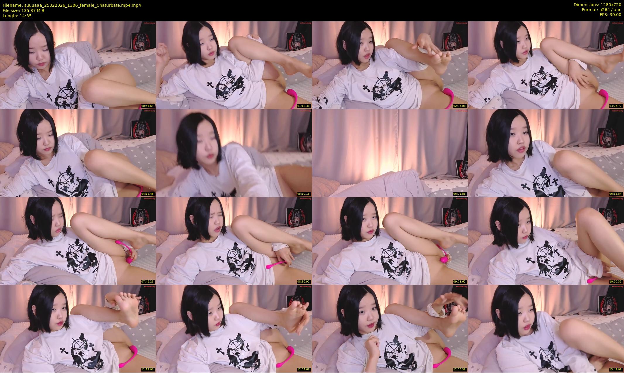 suuuaaa — 15 minute Chaturbate female cam show recording, 720p, Feb 25, 2026
