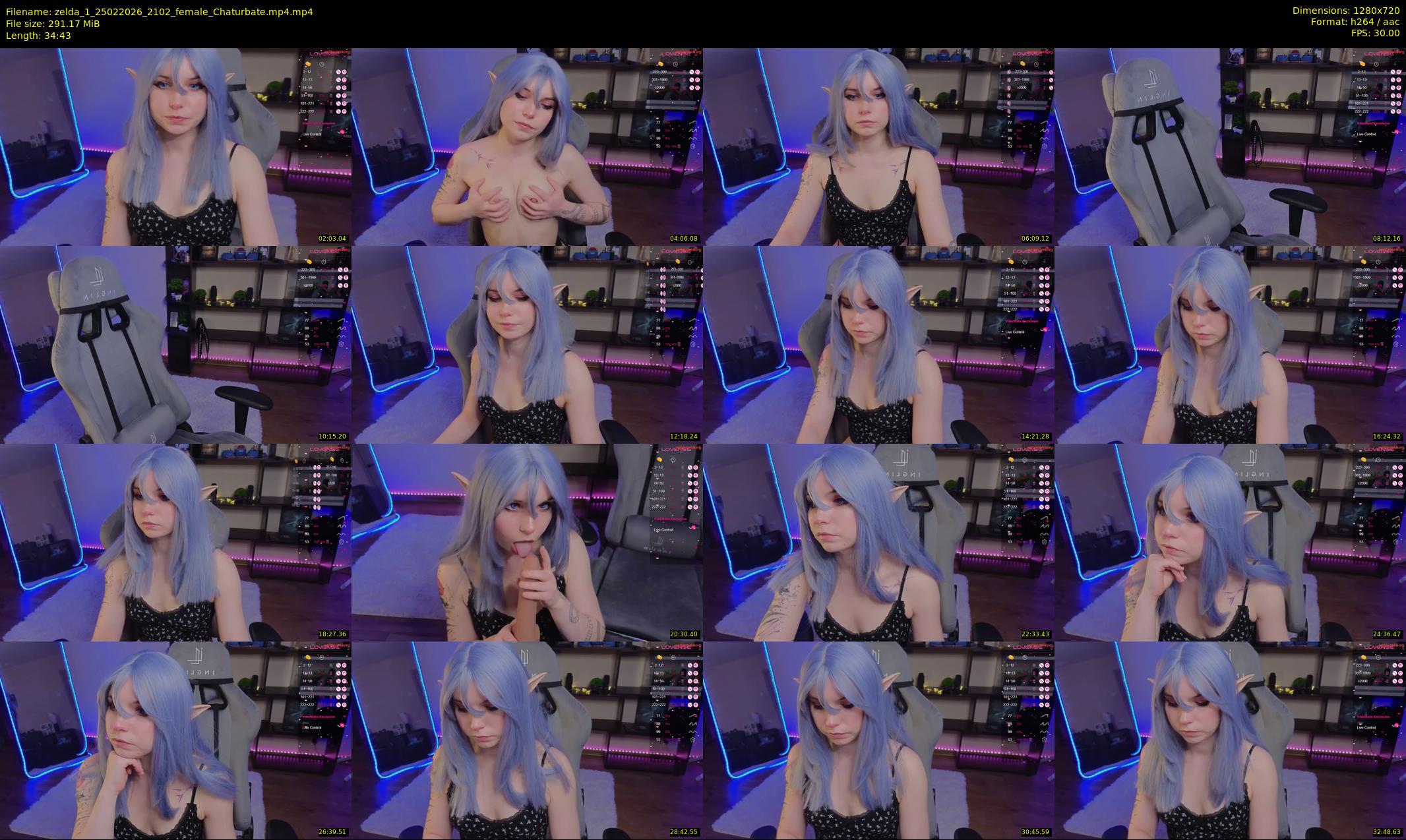 zelda_1 — 35 minute Chaturbate female cam show recording, 720p, Feb 25, 2026